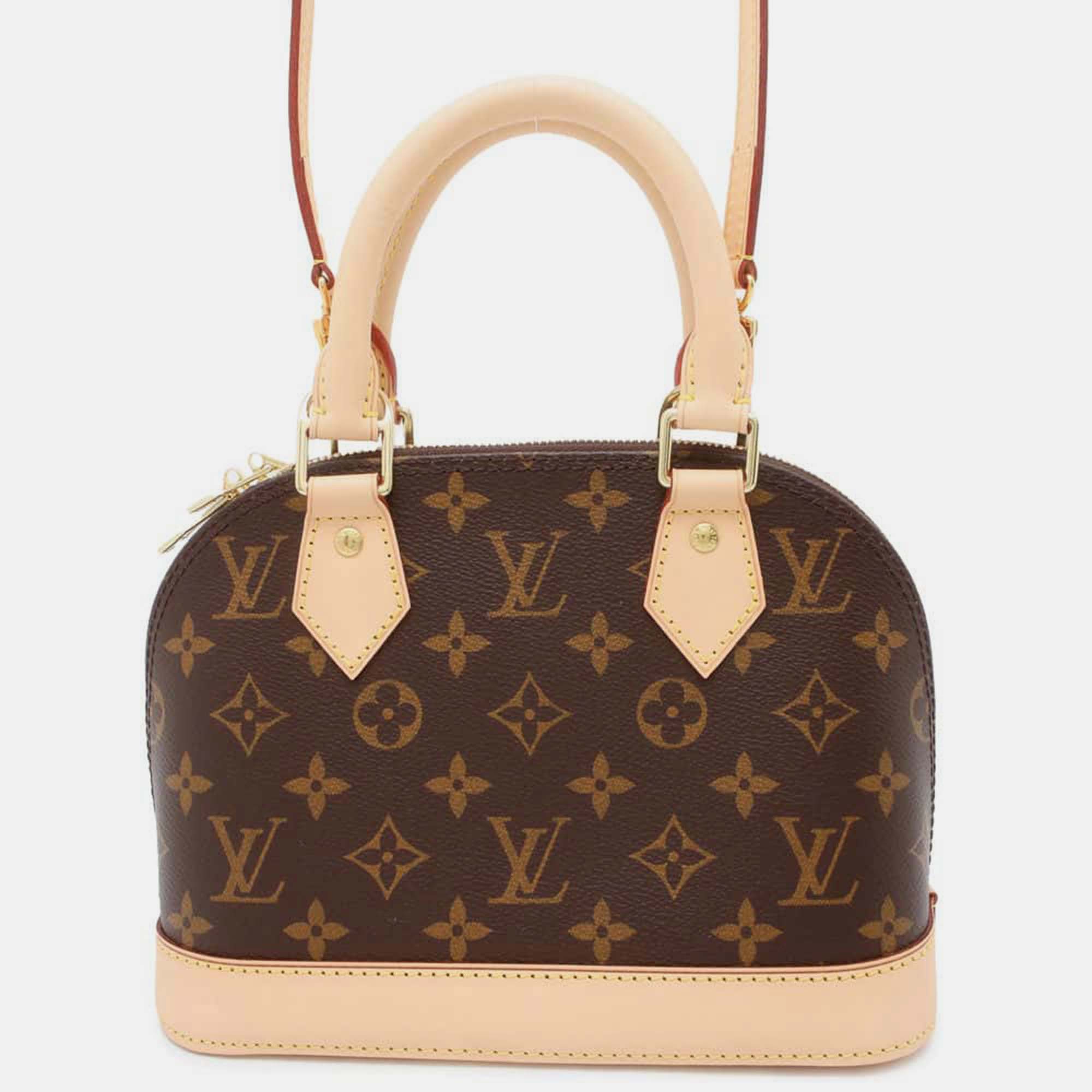 

Louis Vuitton Brown Monogram Alma Bag BB