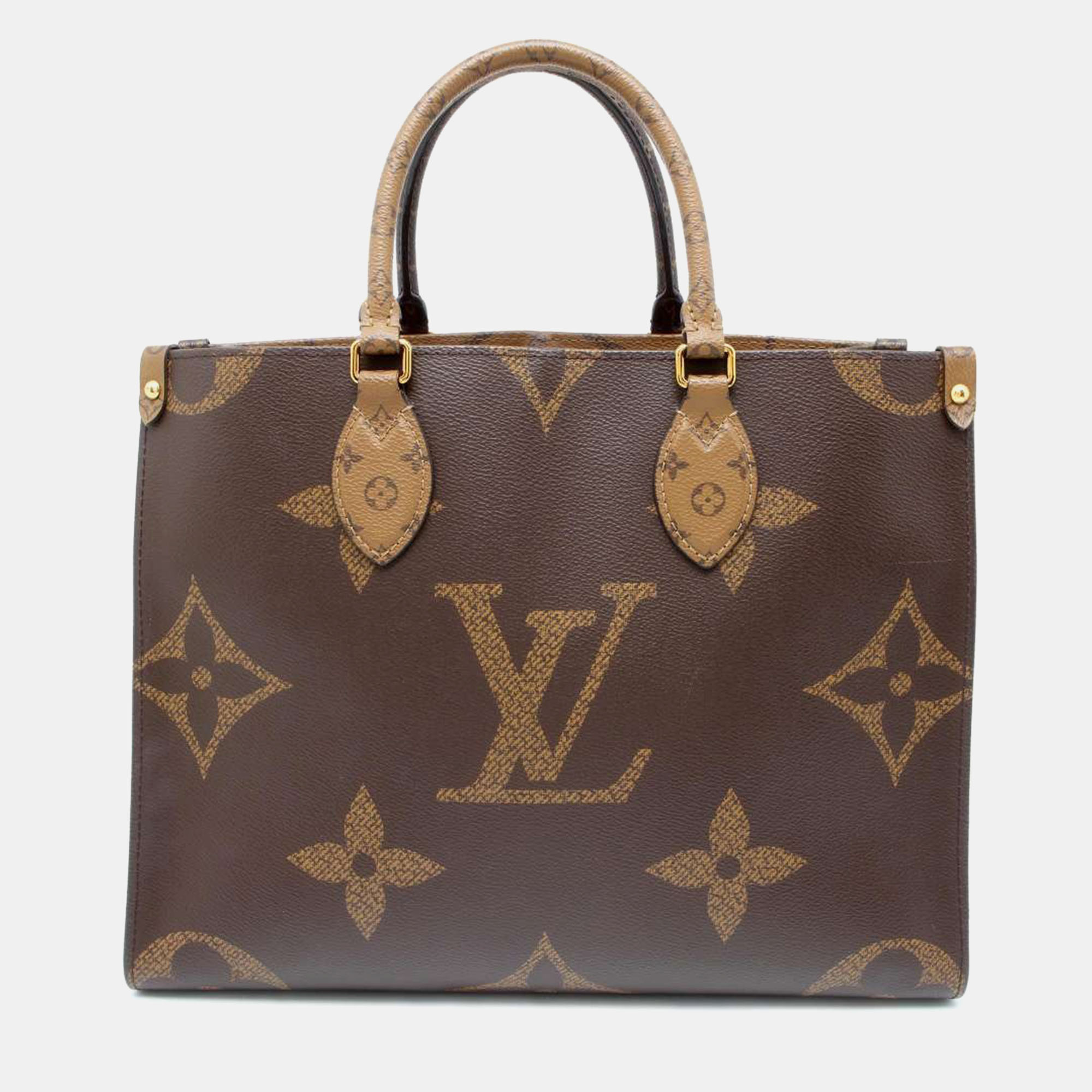 

Louis Vuitton Brown Monogram Reverse Onthego Giant bag MM