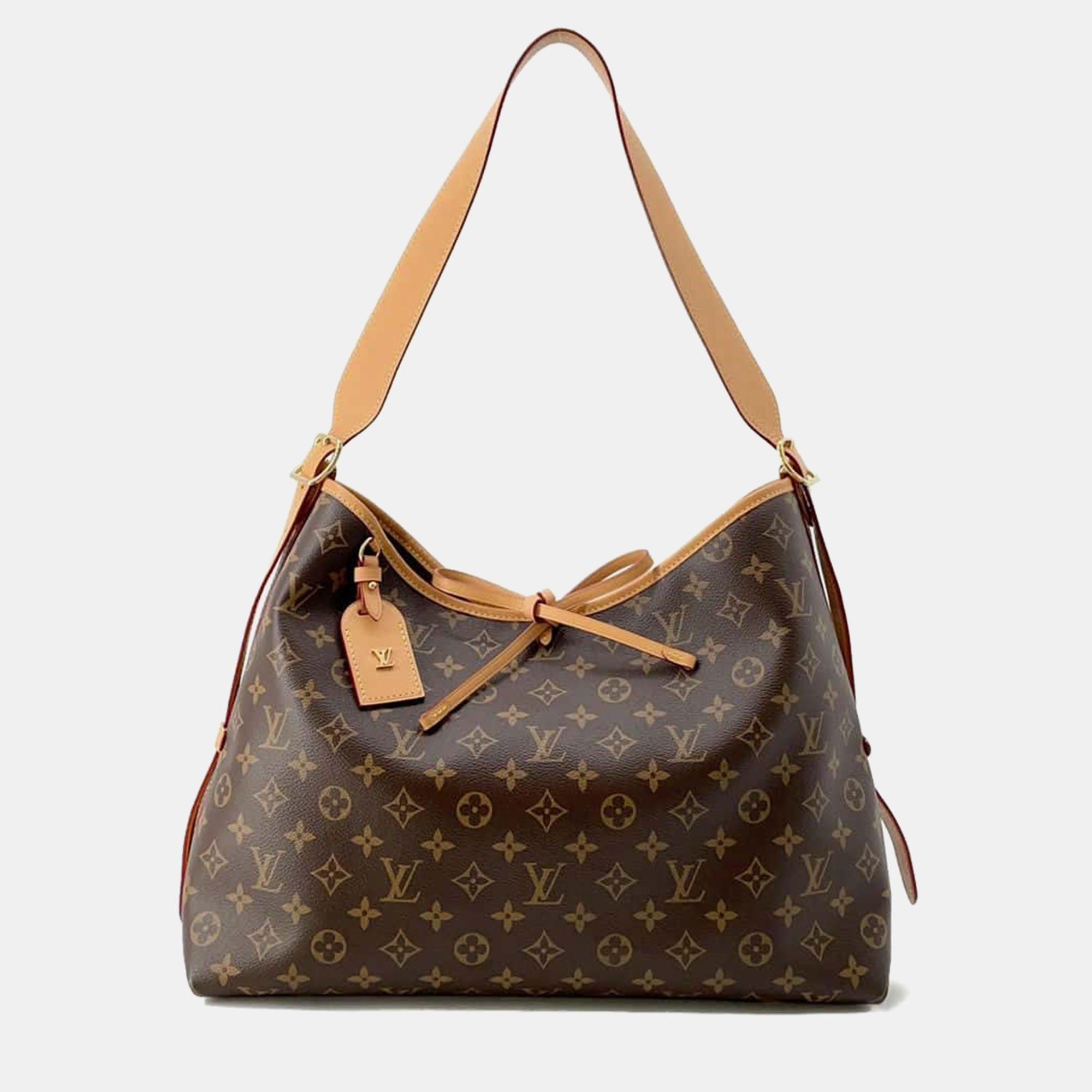 

Louis Vuitton Bordeaux Monogram Carryall NM bag Size MM, Brown