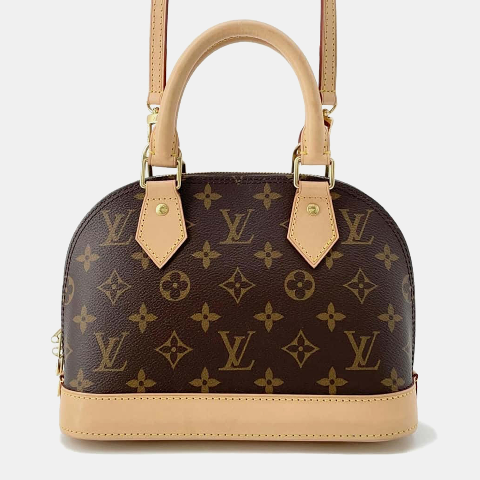 

Louis Vuitton Brown Monogram Alma bag Size BB