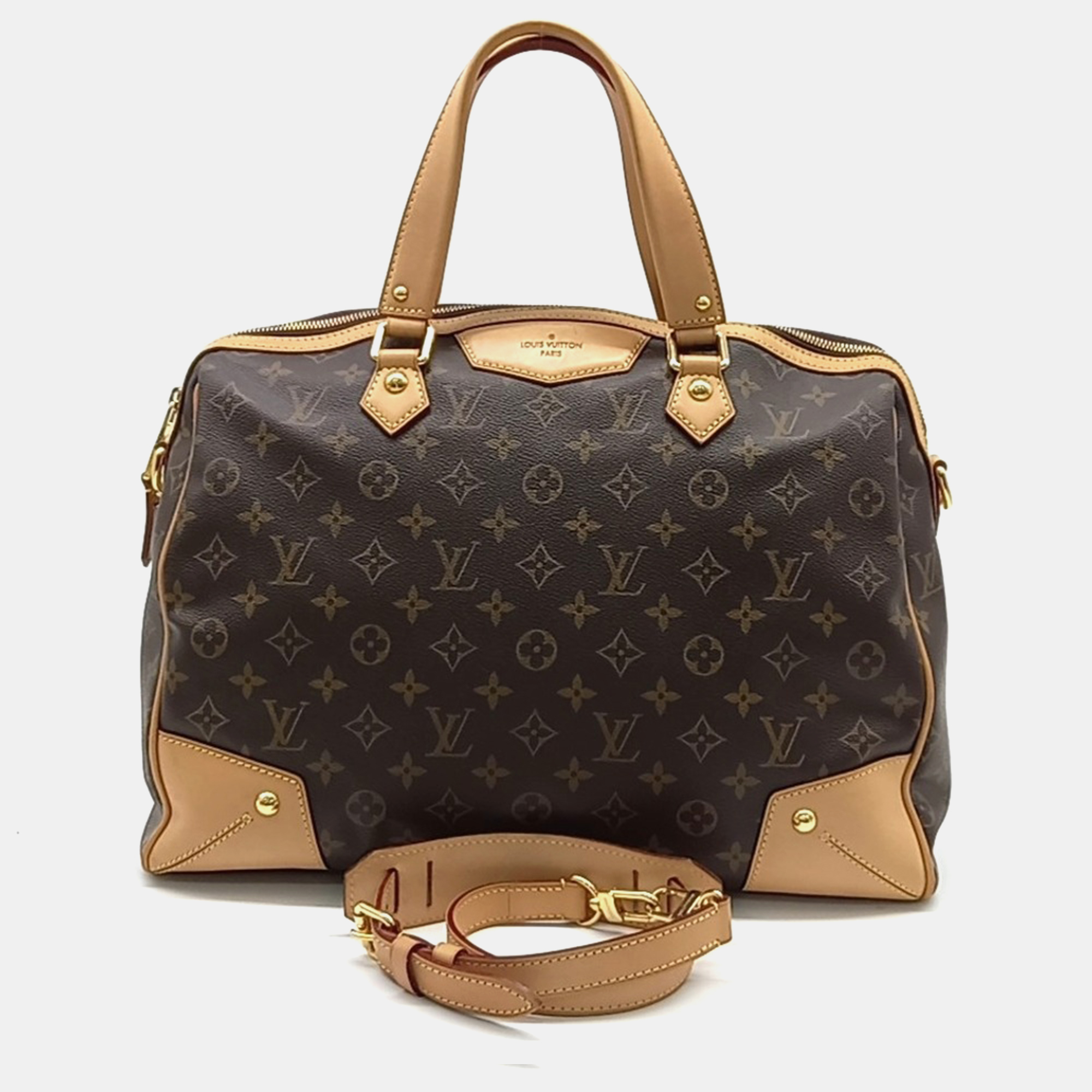 

Louis Vuitton Monogram Retiro GM Bag, Brown