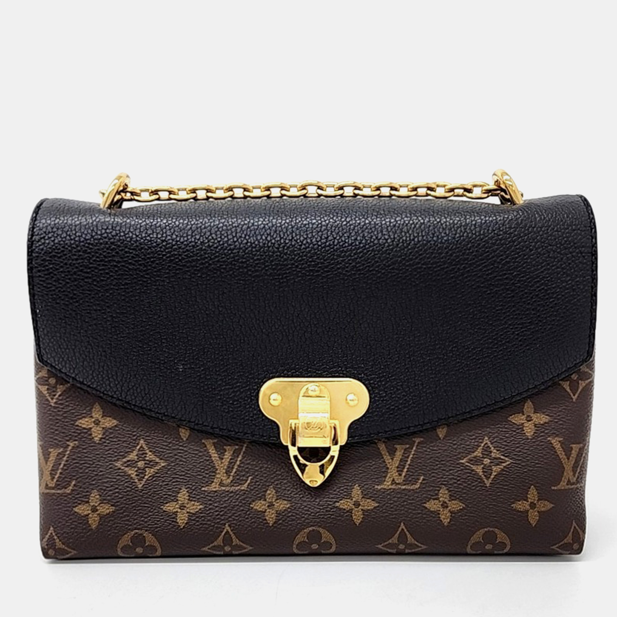 Pre-owned Louis Vuitton Saint-placide Bag In Black