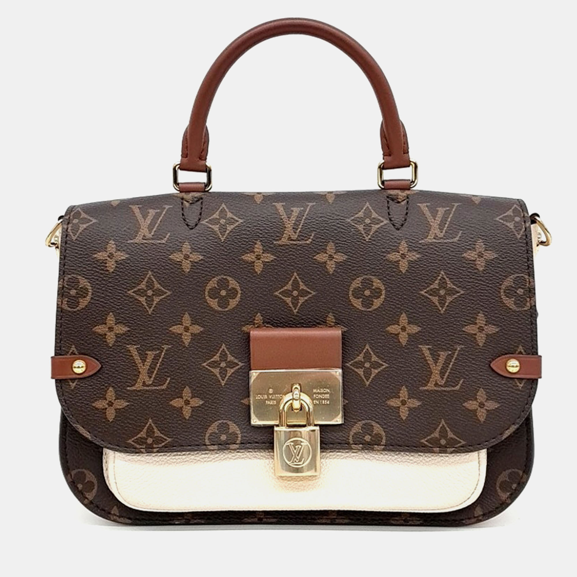 Pre-owned Louis Vuitton Vaugirard Bag In Brown