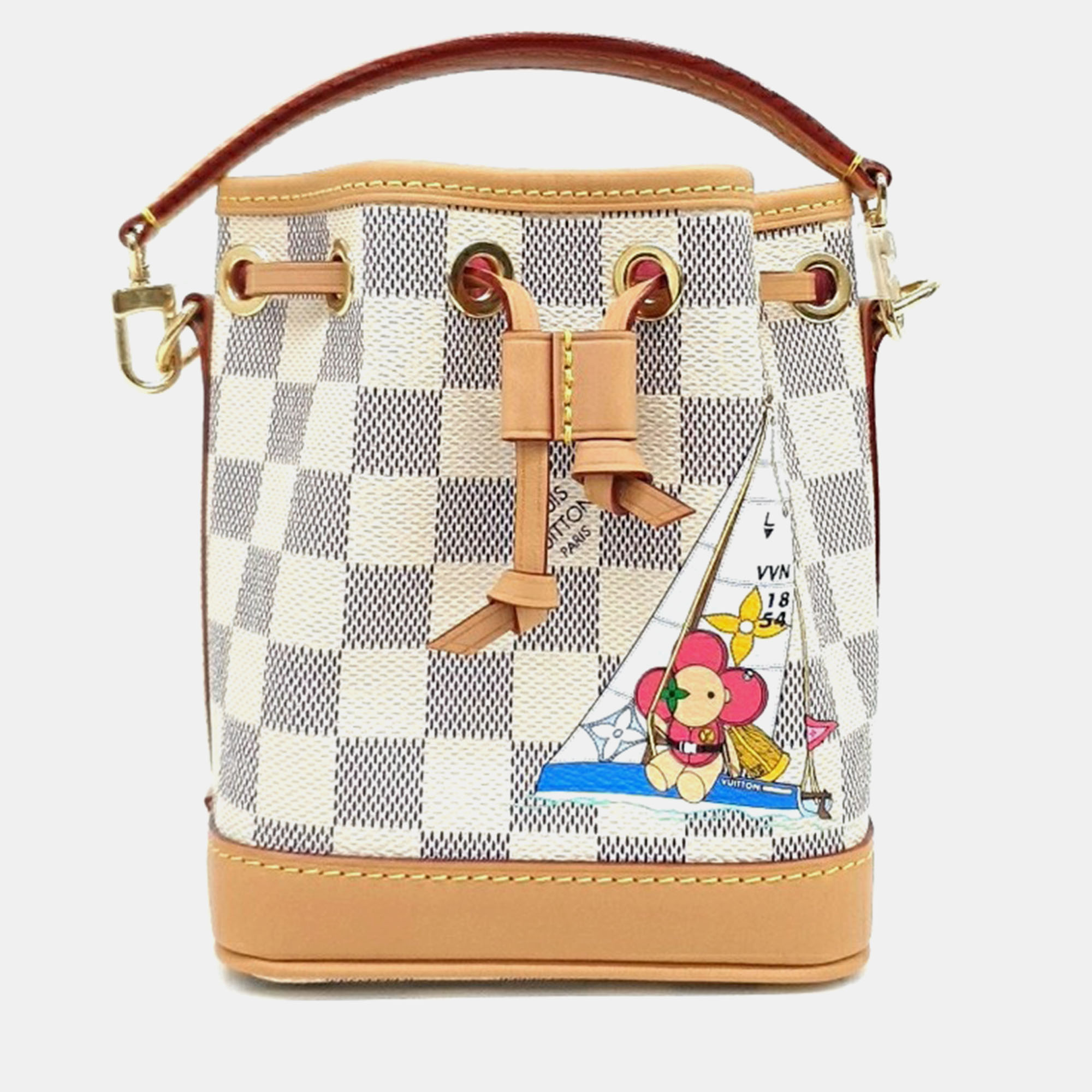 

Louis Vuitton Azur Vivienne Nano Noe bag, White