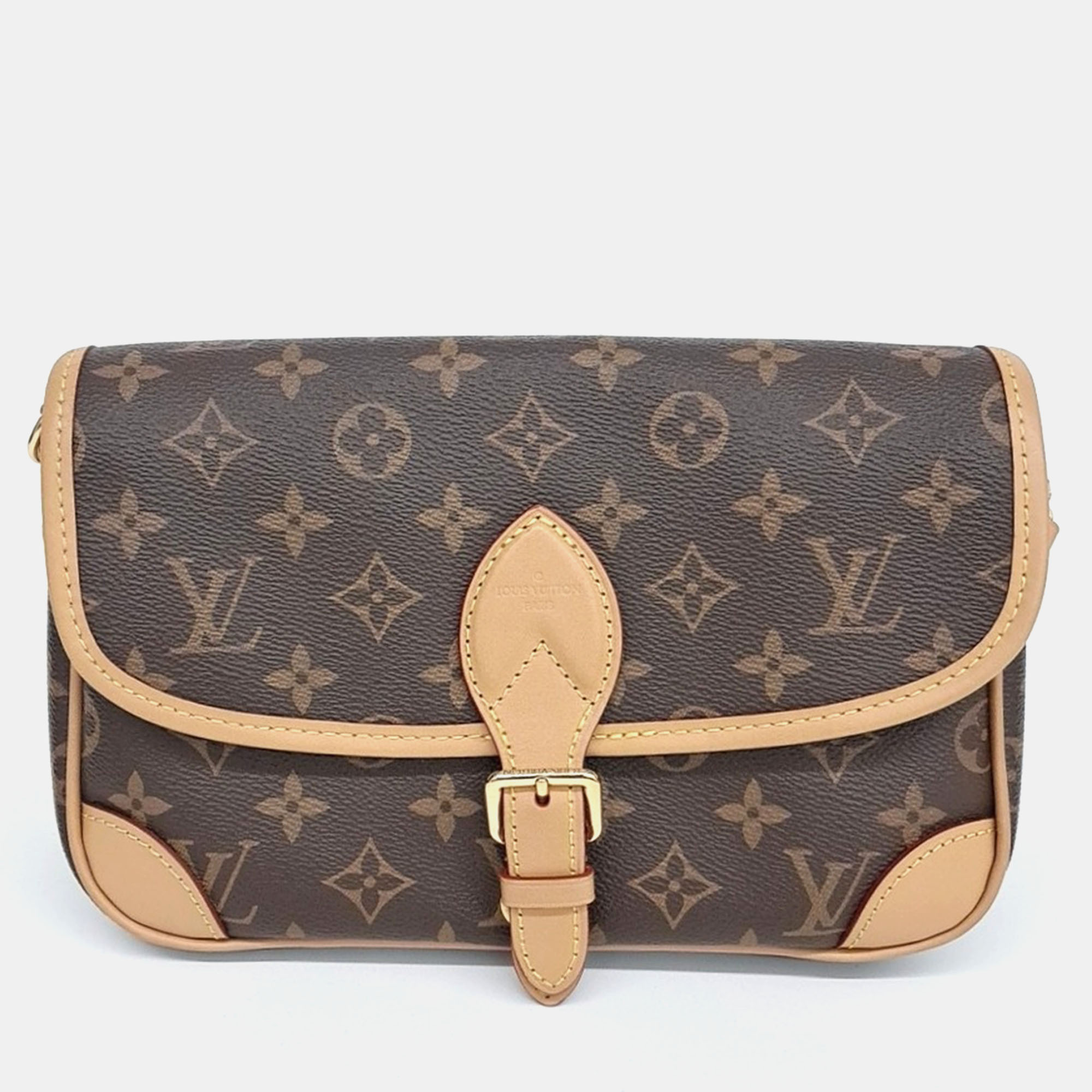 Pre-owned Louis Vuitton Monogram Diane Bag In Brown