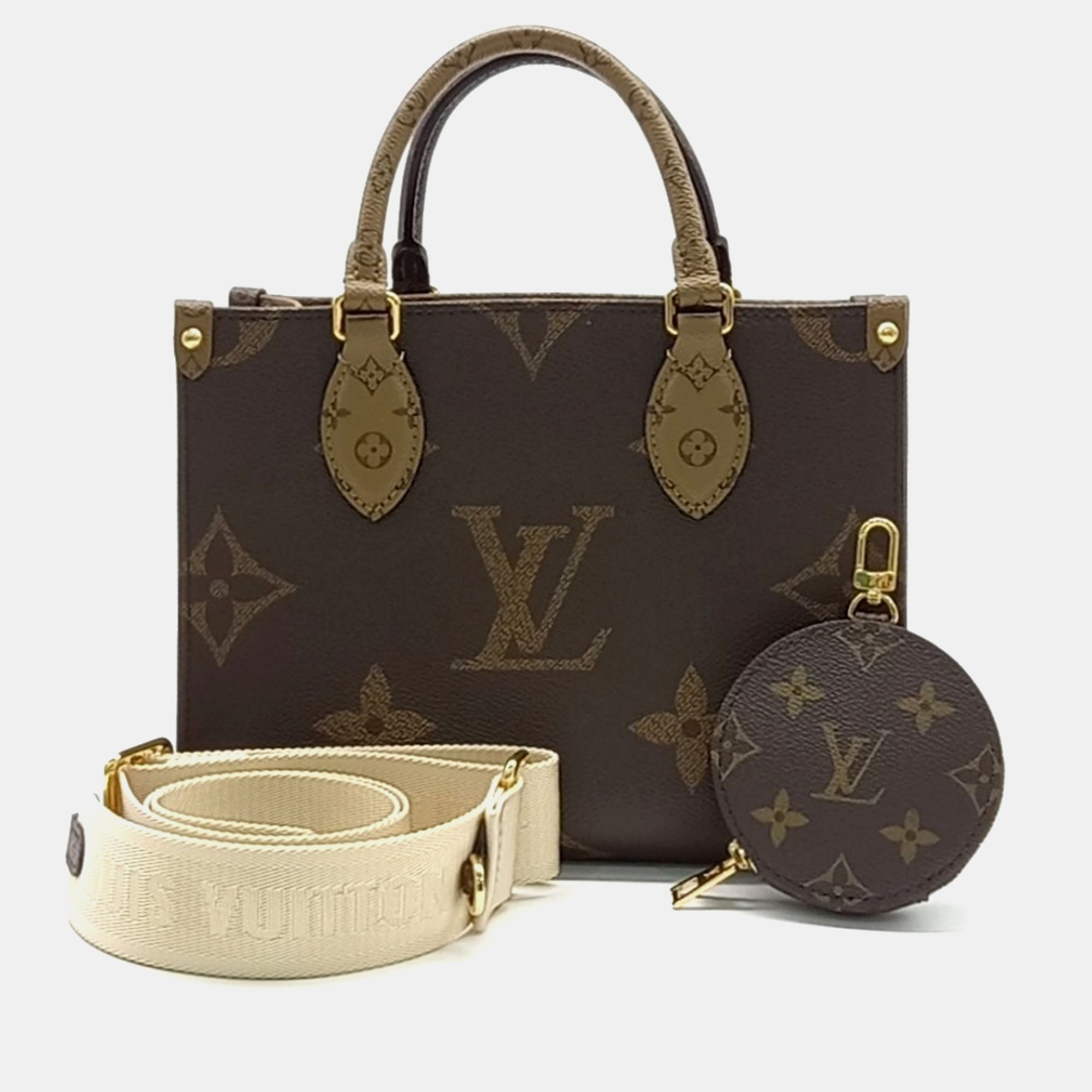 

Louis Vuitton Monogram On the Go PM bag, Brown