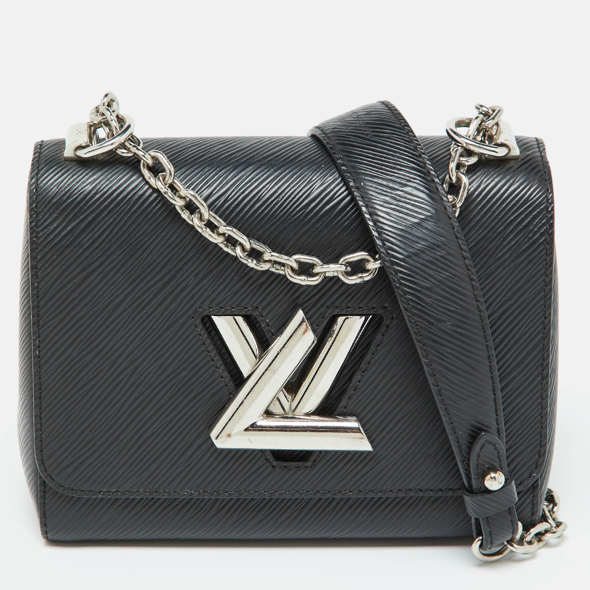 

Louis Vuitton Black Epi Leather Twist PM Bag