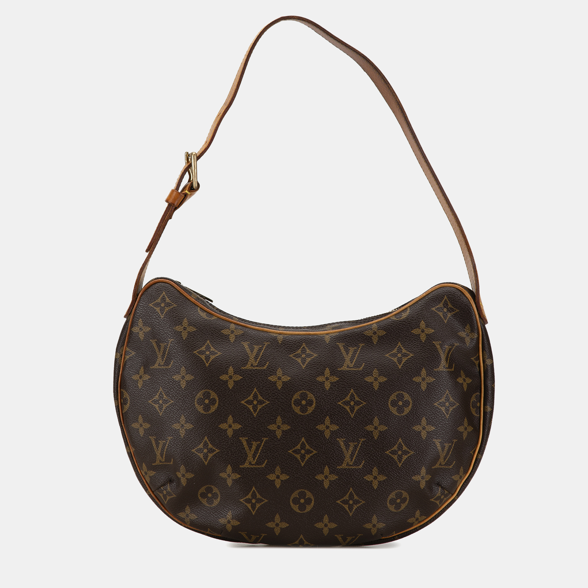 

Louis Vuitton Brown Monogram Croissant MM Bag