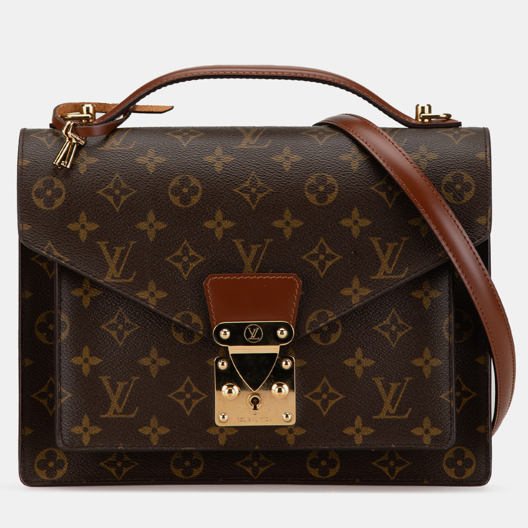 

Louis Vuitton Monogram Monceau 28, Brown