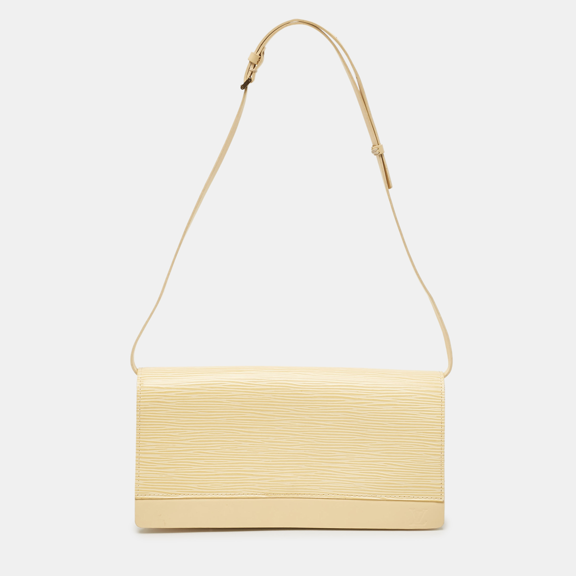 

Louis Vuitton Vanilla Epi Leather Honfleur Clutch Bag, Cream