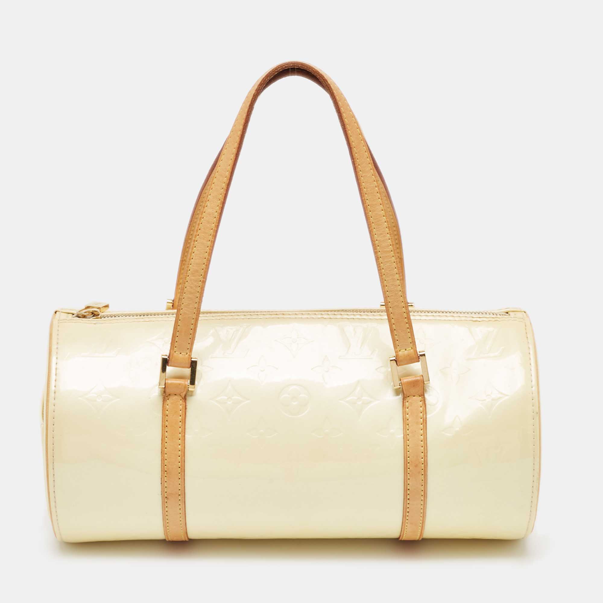 

Louis Vuitton Perle Monogram Vernis Bedford Bag, White