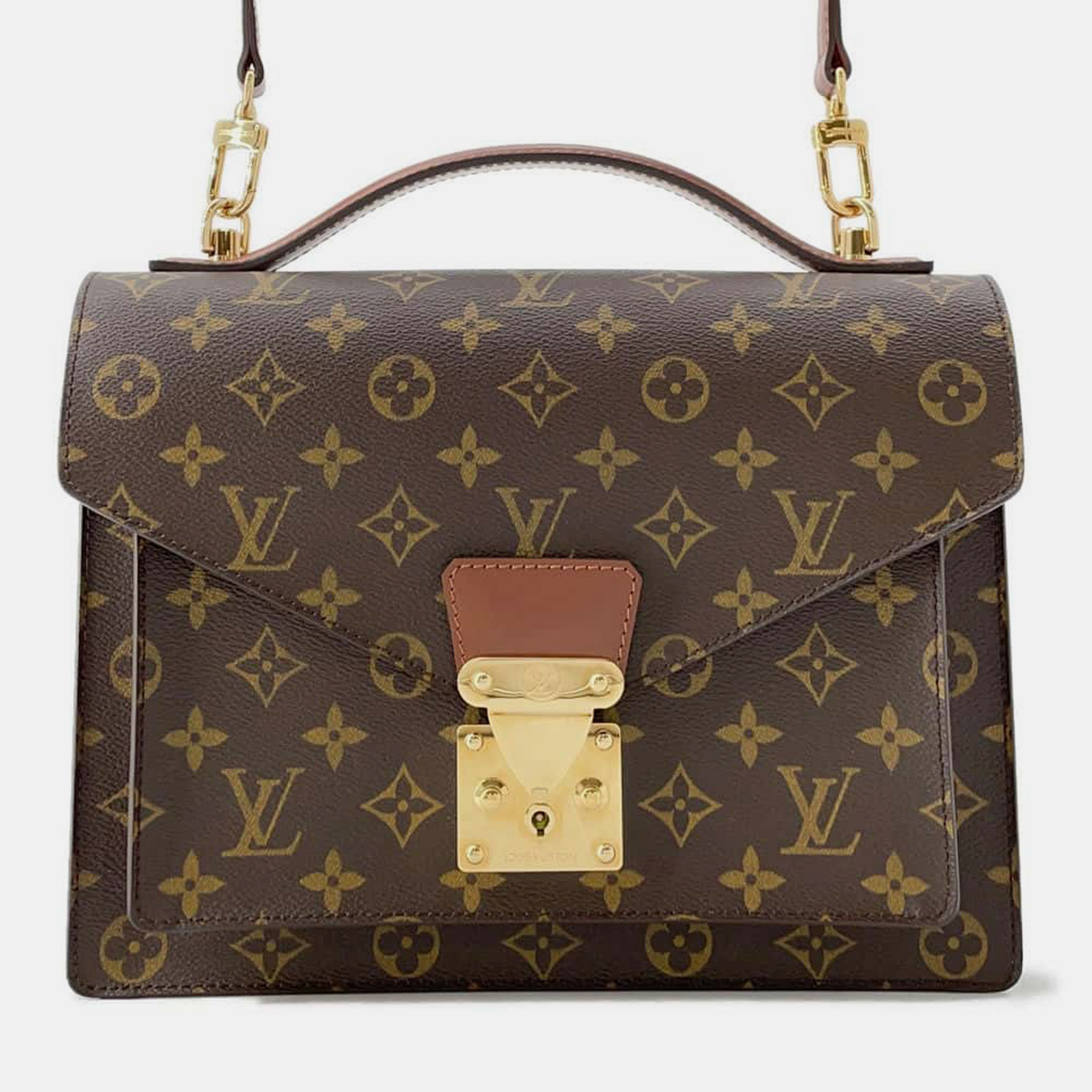 

Louis Vuitton Brown Monogram 4Monceau Bag