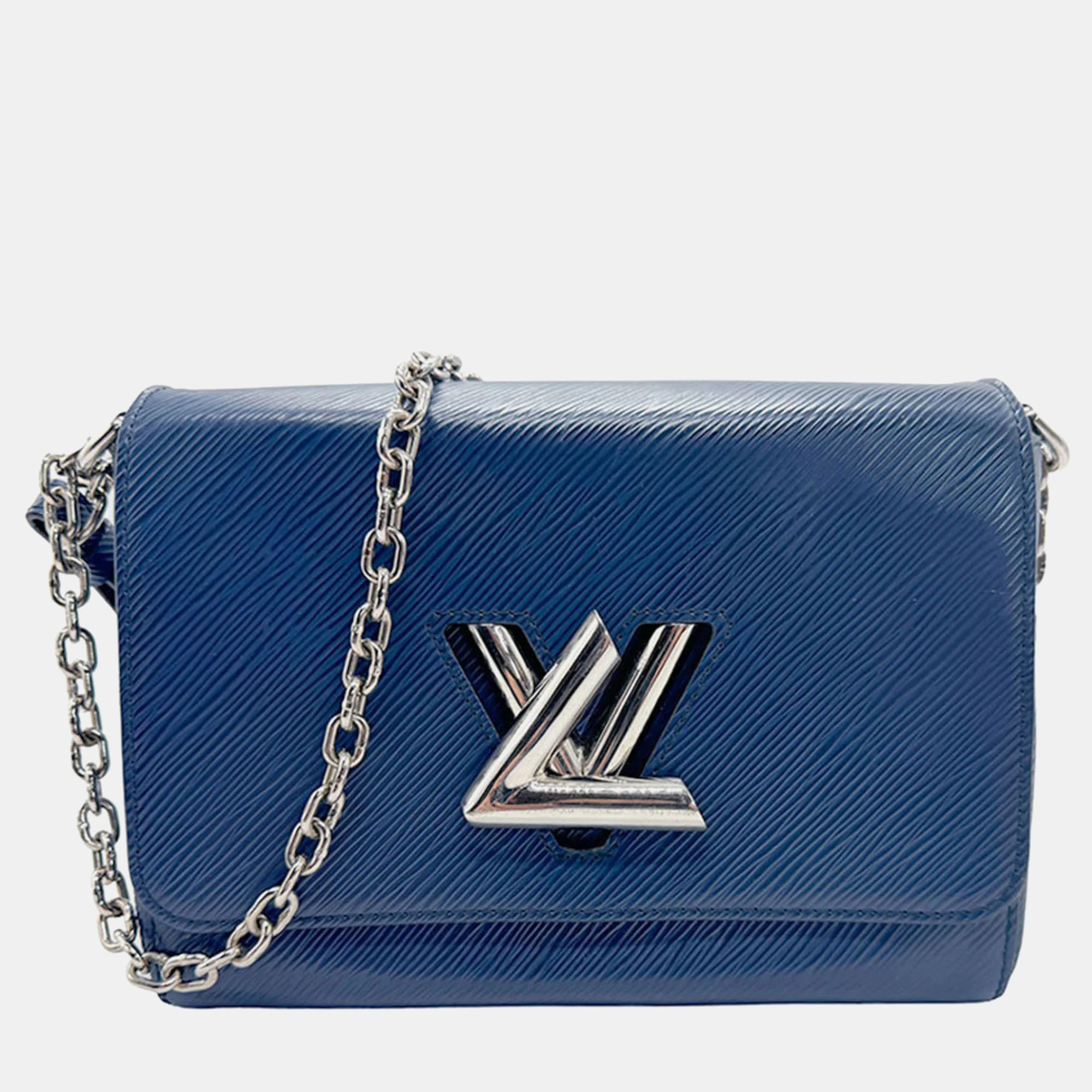 

Louis Vuitton Blue Epi Leather MM Twist Shoulder Bags