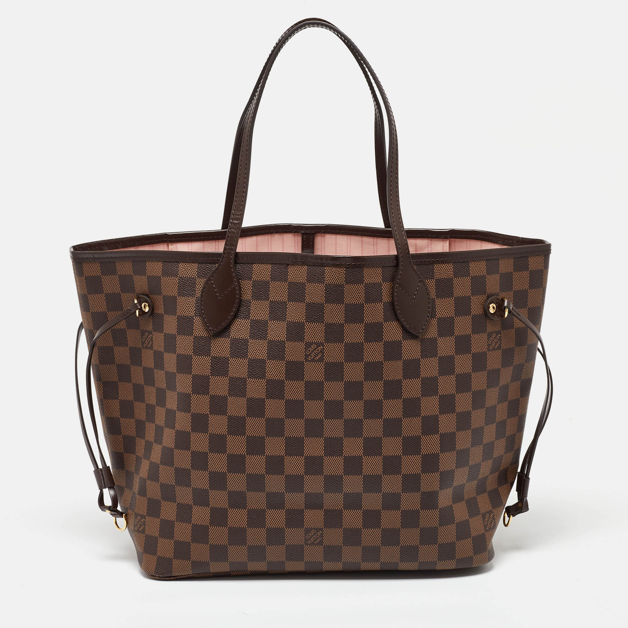 

Louis Vuitton Damier Ebene Canvas Neverfull MM Bag, Brown