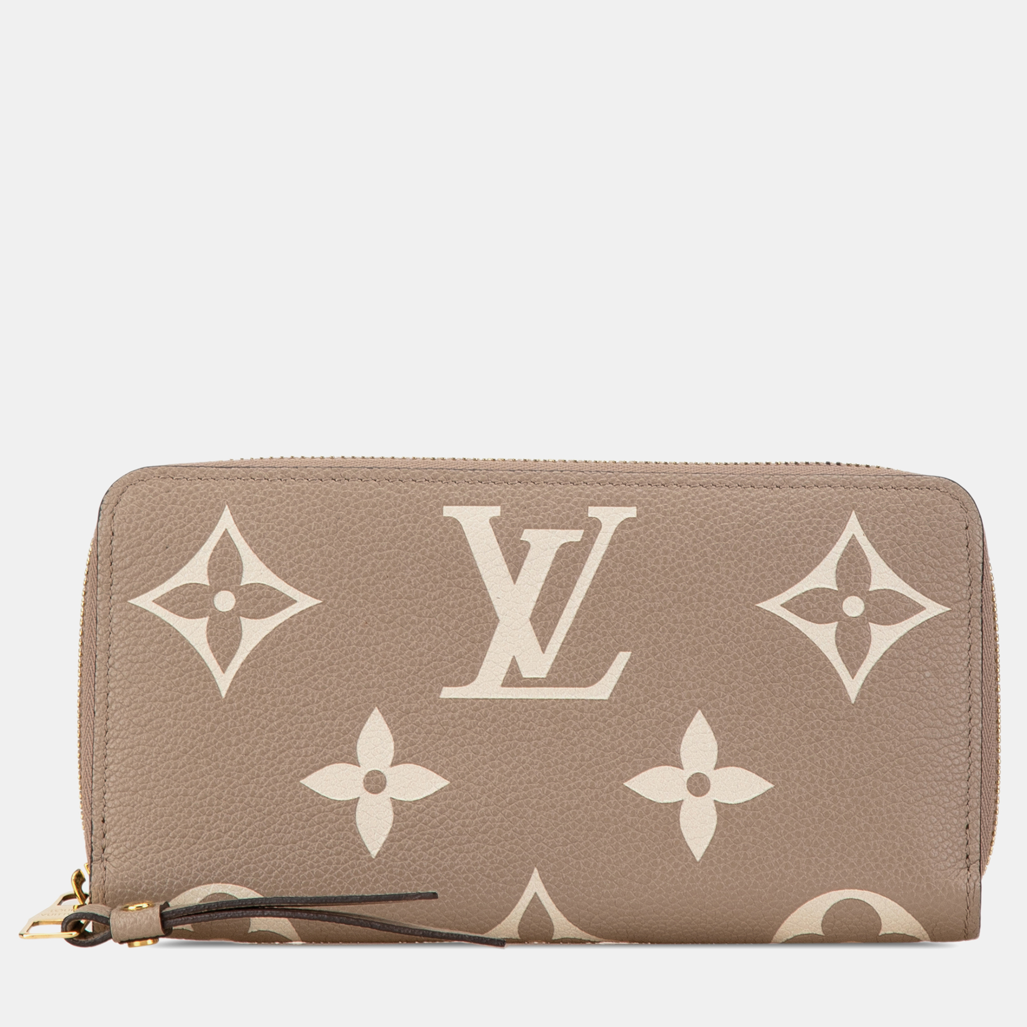 

Louis Vuitton Brown Monogram Giant Empreinte Zippy Wallet