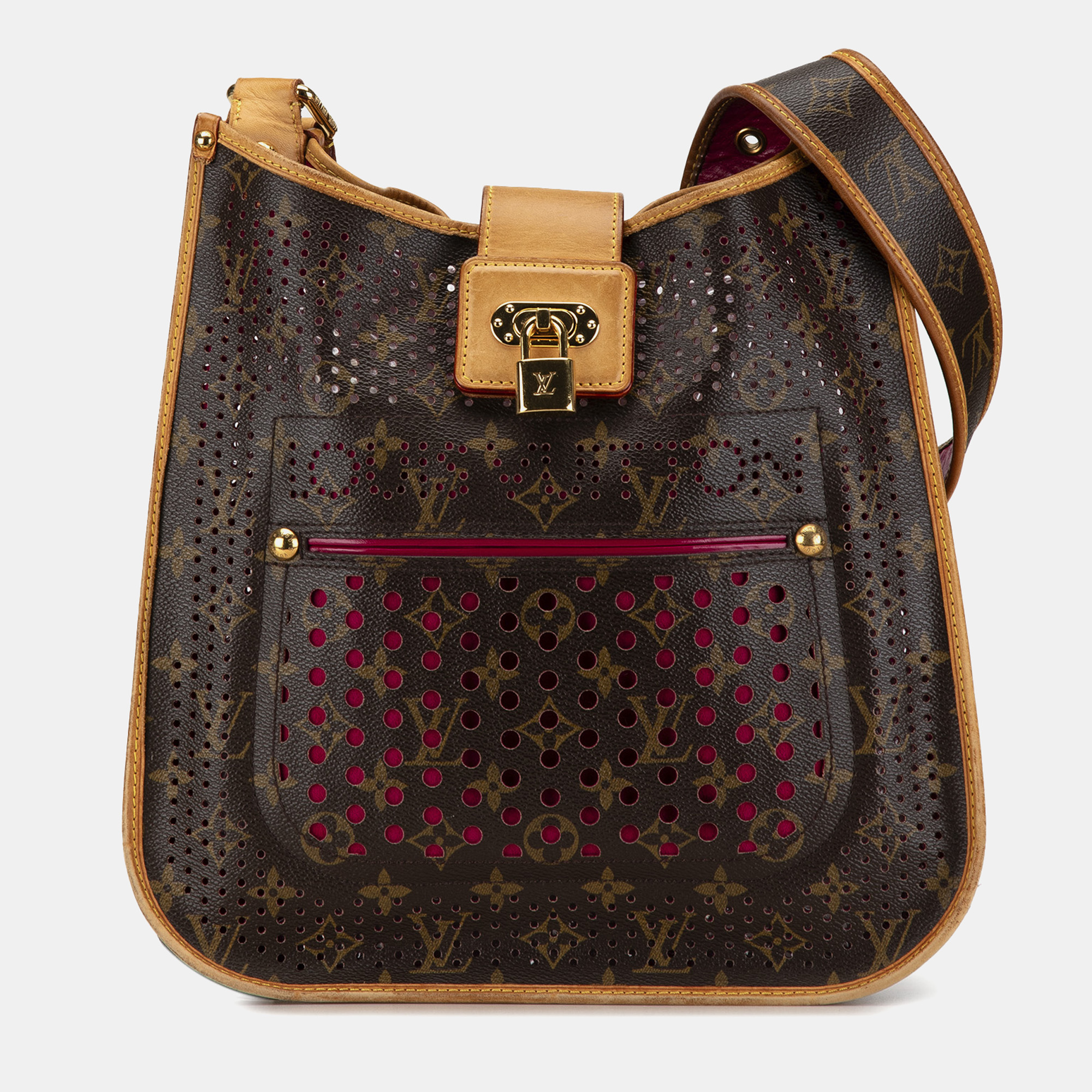 

Louis Vuitton Brown Monogram Musette Perforated