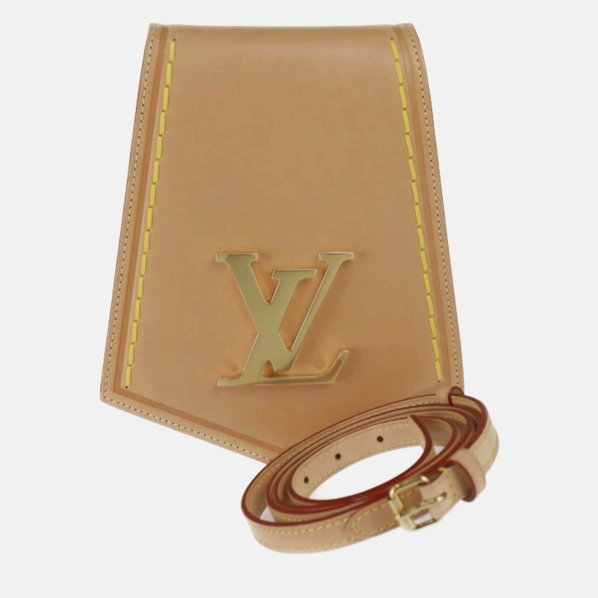 

Louis Vuitton Beige Vachetta Leather Key Bell  Shoulder Bag