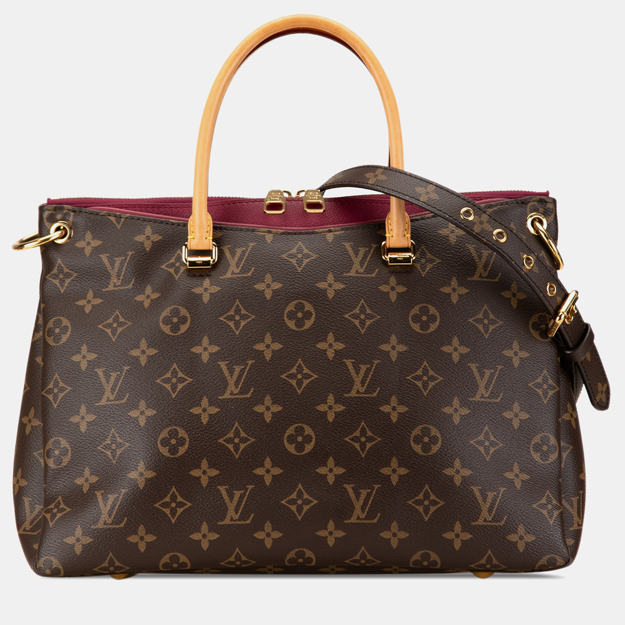 

Louis Vuitton Monogram Pallas MM, Brown