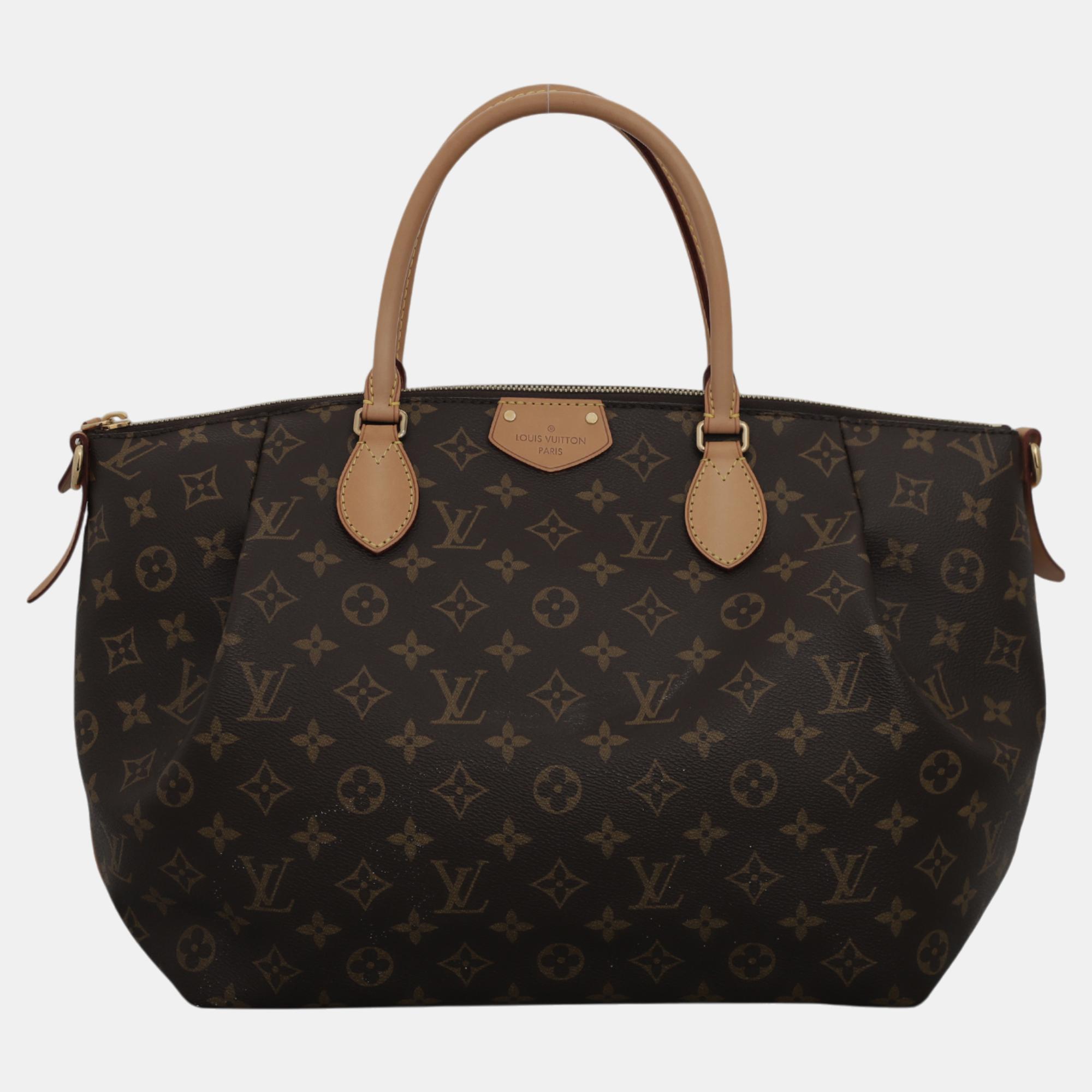 

Louis Vuitton Brown Monogram Canvas Turenne Bag