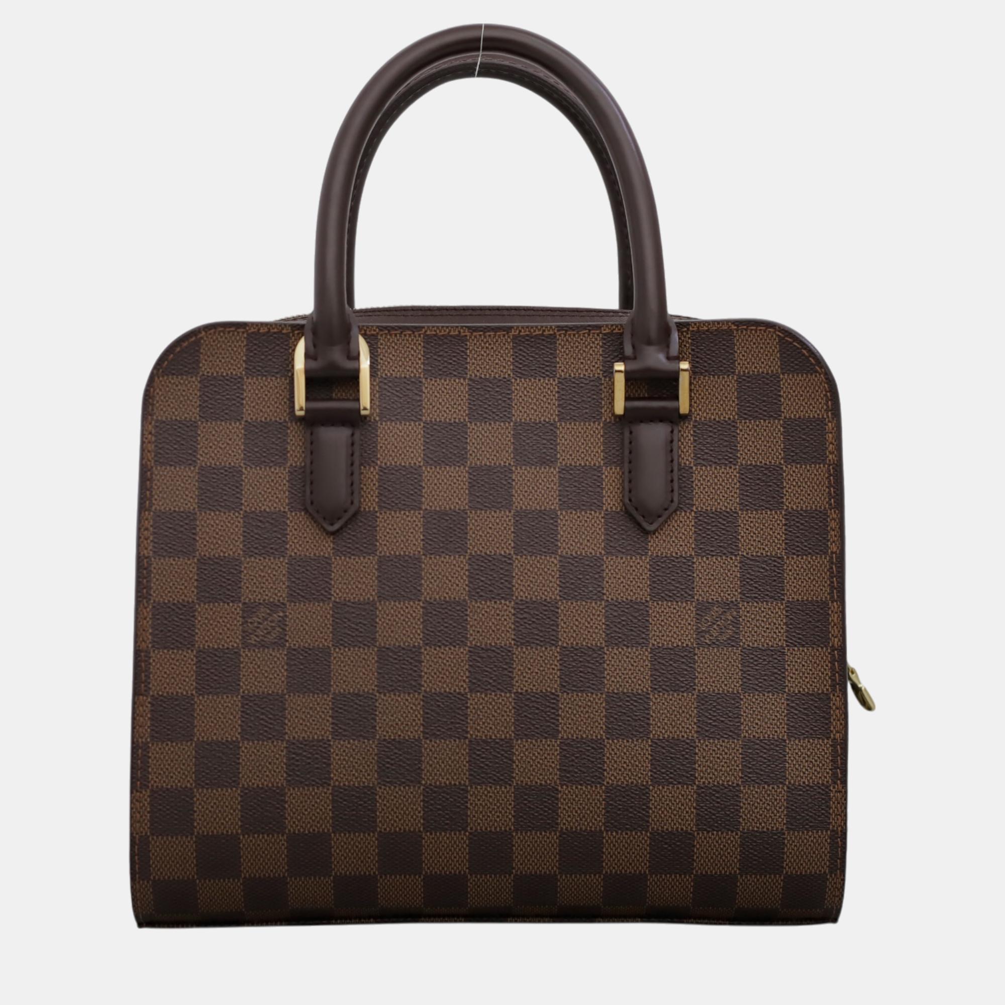 

Louis Vuitton Damier Ebene Triana Bag, Brown