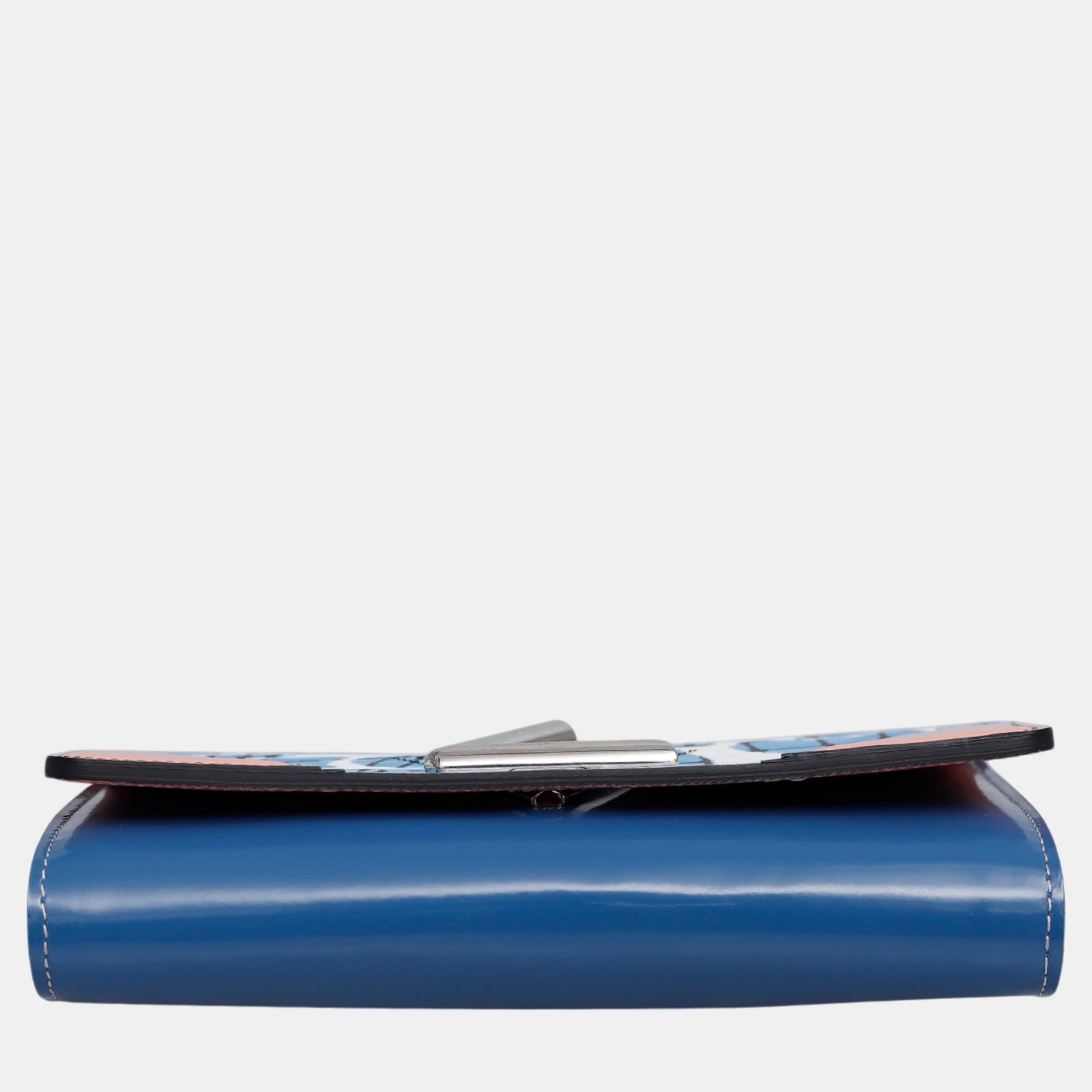 Louis Vuitton Aqua Twist Chain Wallet 