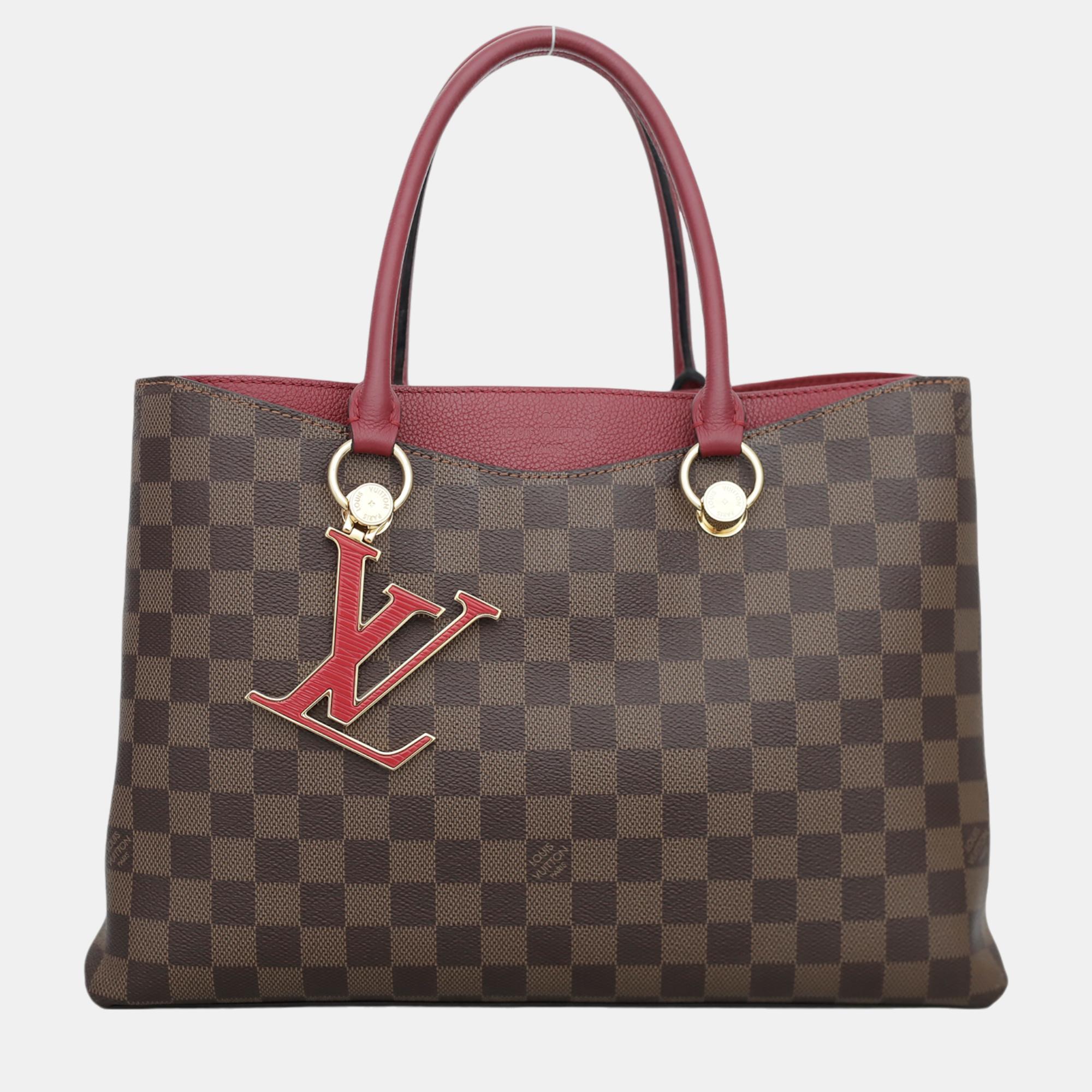 

Louis Vuitton Damier Ebene LV Riverside Bag, Brown