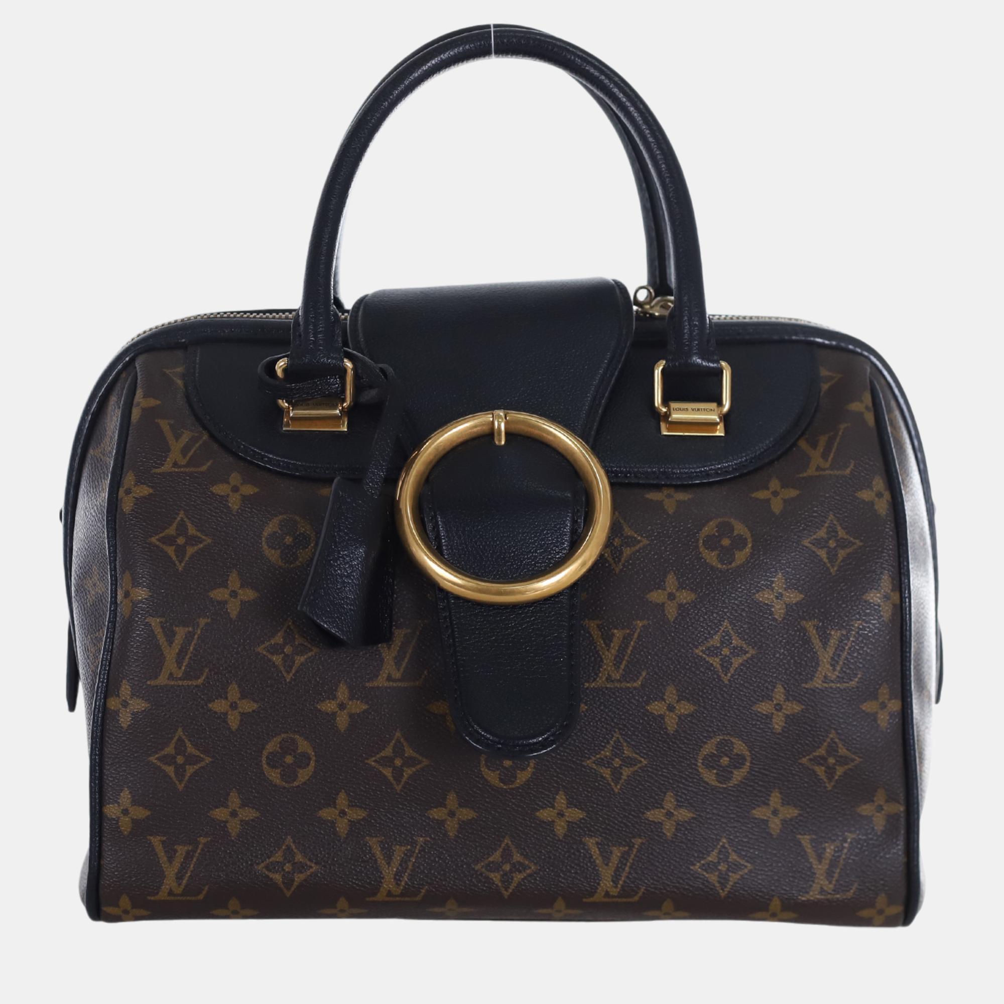 

Louis Vuitton Black Monogram Canvas and Leather Limited Edition Golden Arrow Speedy Bag