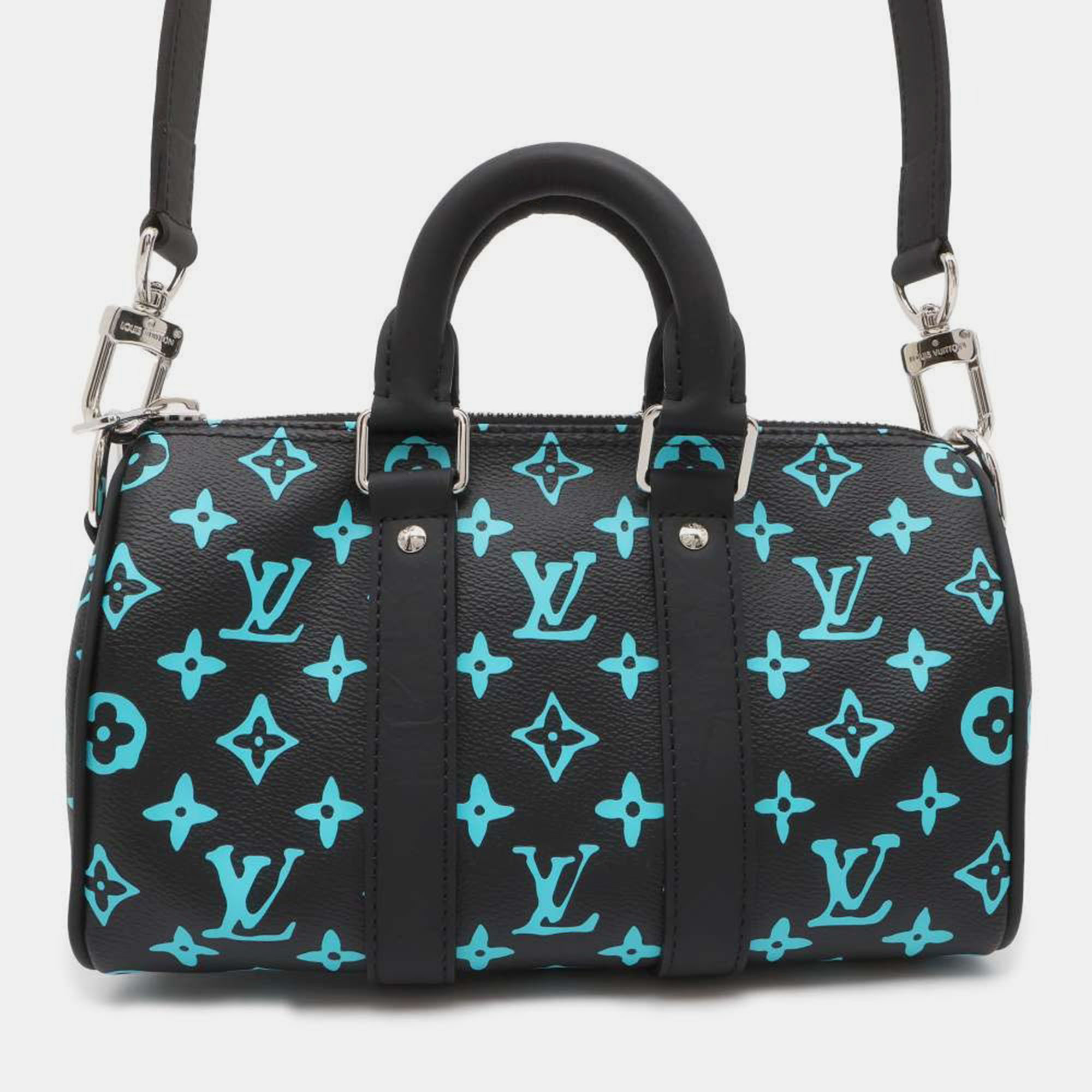 

Louis Vuitton Keepall Noir/Blue Monogram Playground Size, Black