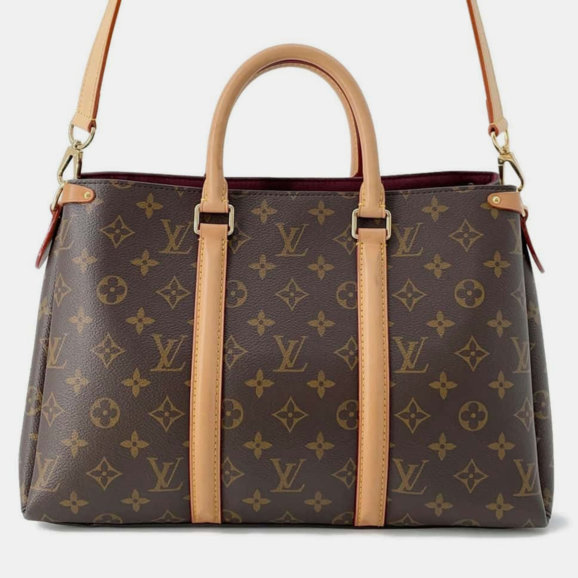 

Louis Vuitton Bordeaux Monogram Soufflot bag MM, Brown