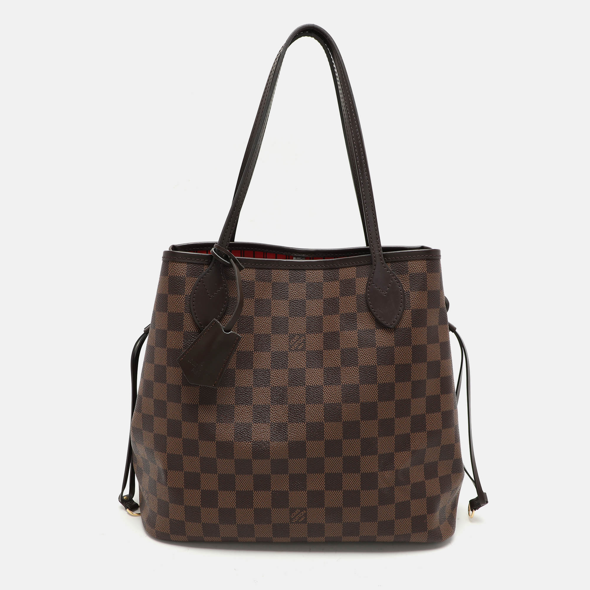 

Louis Vuitton Damier Ebene Canvas Neverfull MM Bag, Brown