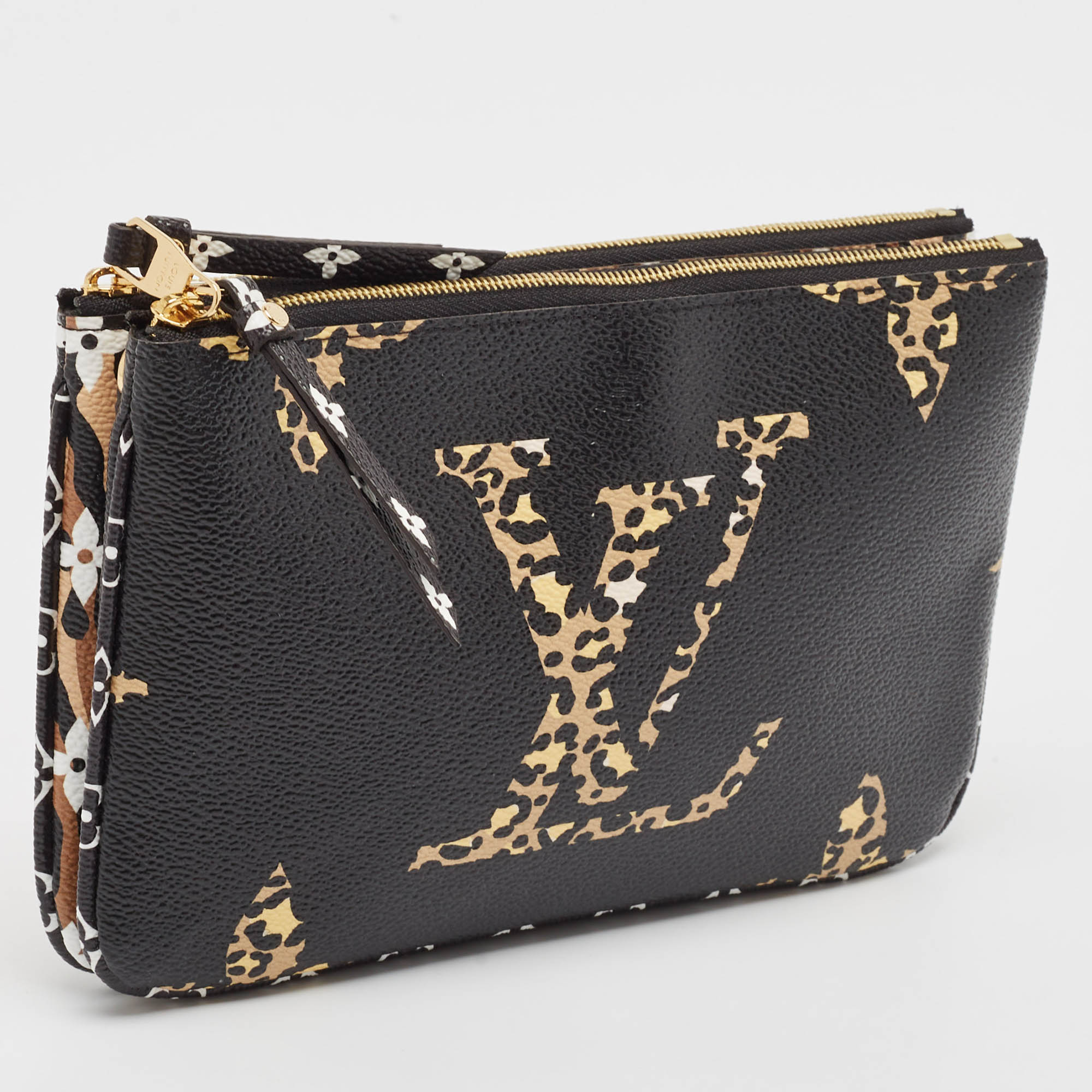 Louis Vuitton Multicolor Giant Monogram Canvas Jungle Double Zip Pochette 