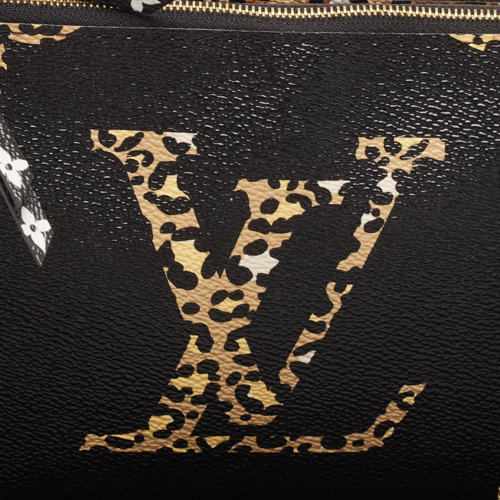 Louis Vuitton Multicolor Giant Monogram Canvas Jungle Double Zip Pochette 
