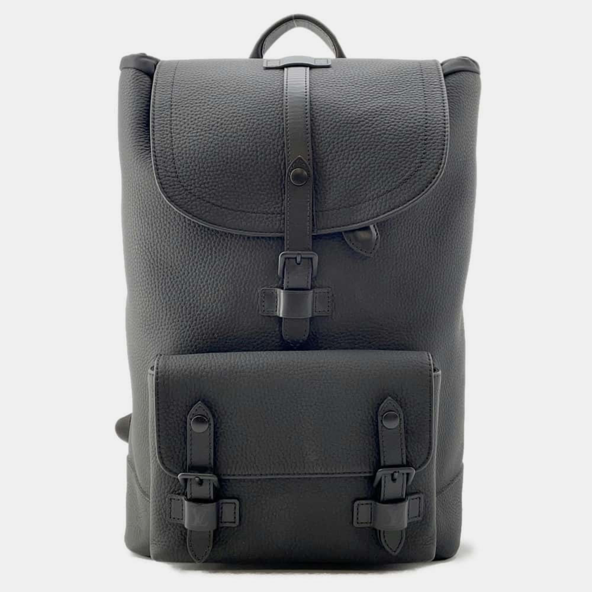 

Louis Vuitton Black Christopher Backpack