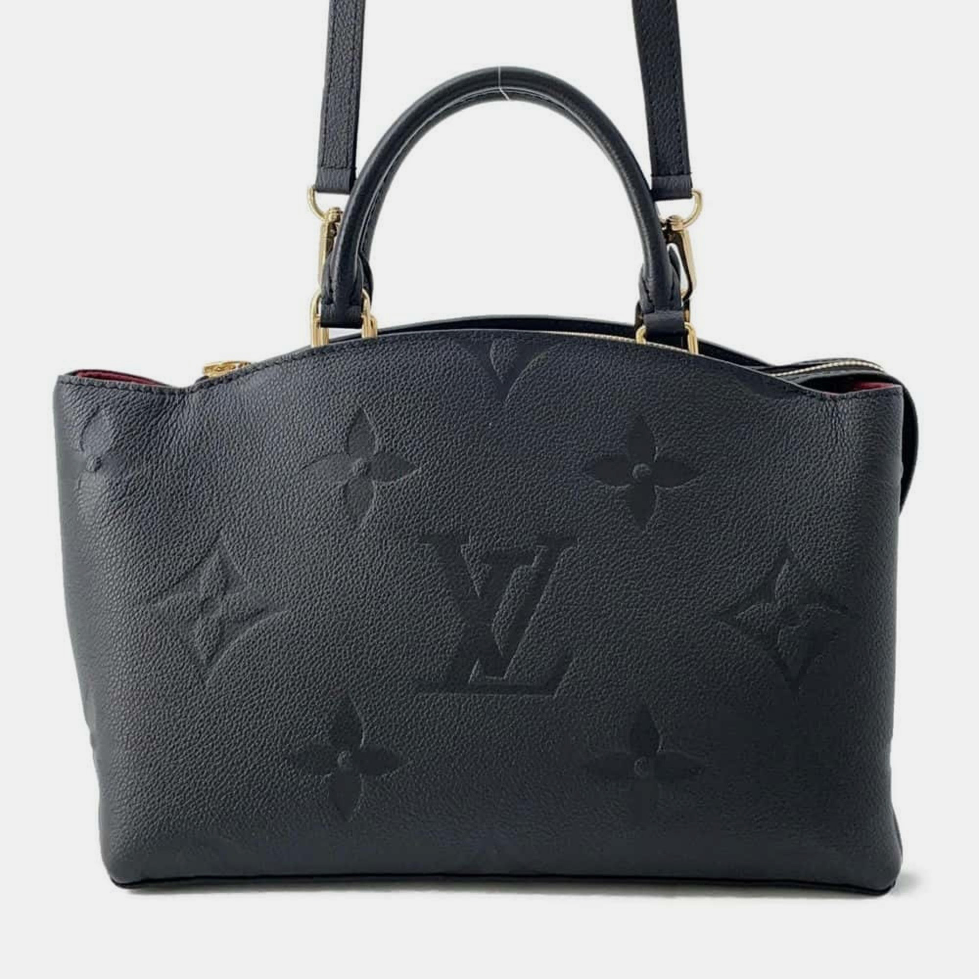 

Louis Vuitton Monogram Empreinte Petit Palais Pm Black Handbag