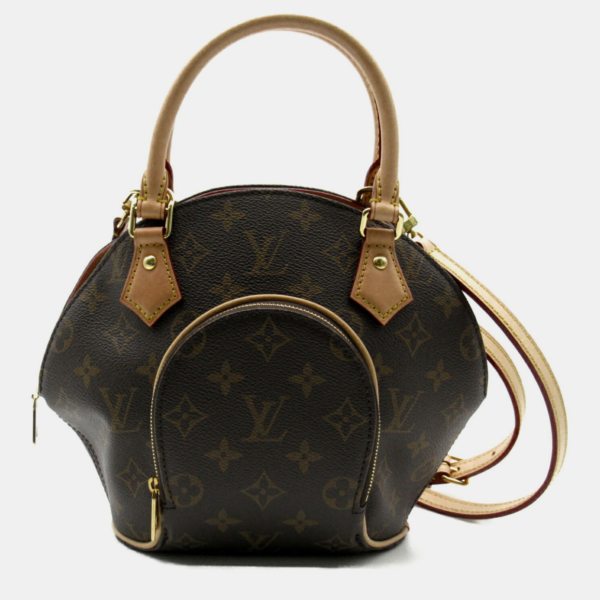 

Louis Vuitton Ellipse Pm Coated Canvas Monogram Brown Handbag