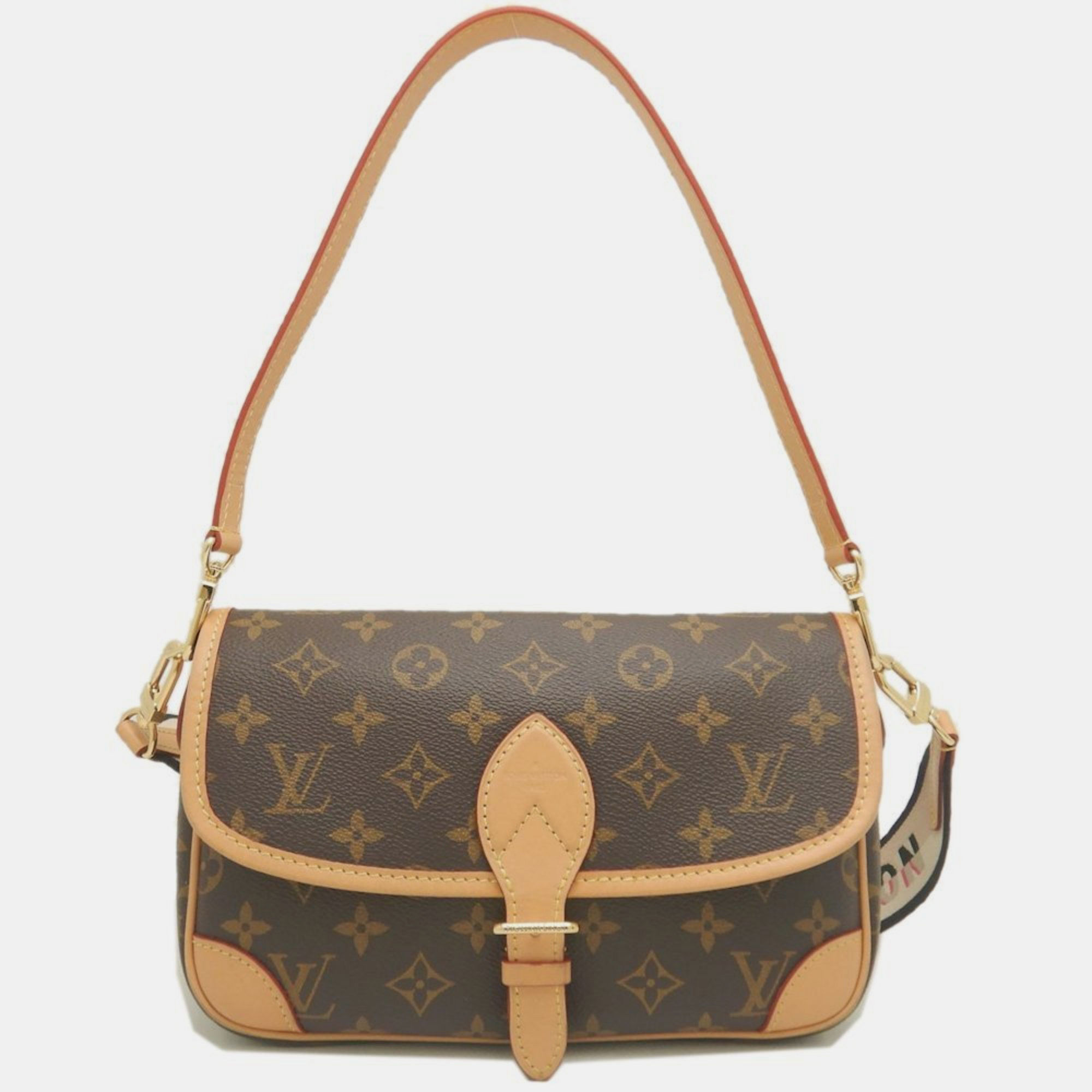 

Louis Vuitton Brown Monogram Diane Nm Pm Shoulder Bag