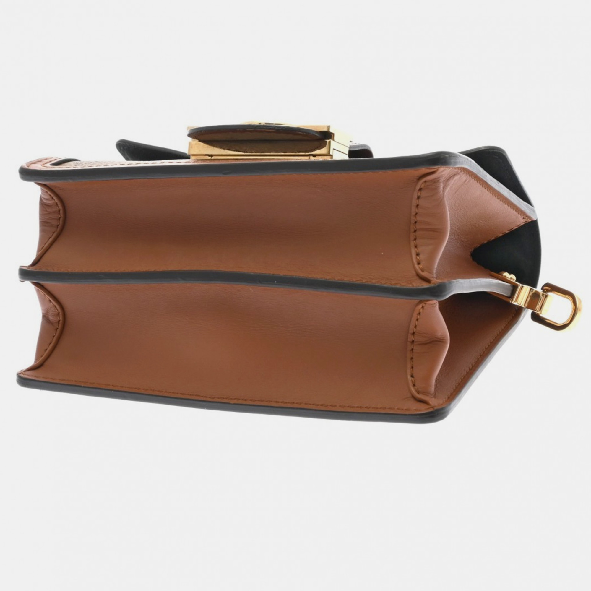 Louis Vuitton Monogram Reverse Dauphine Mini Brown Canvas Shoulder Bag 