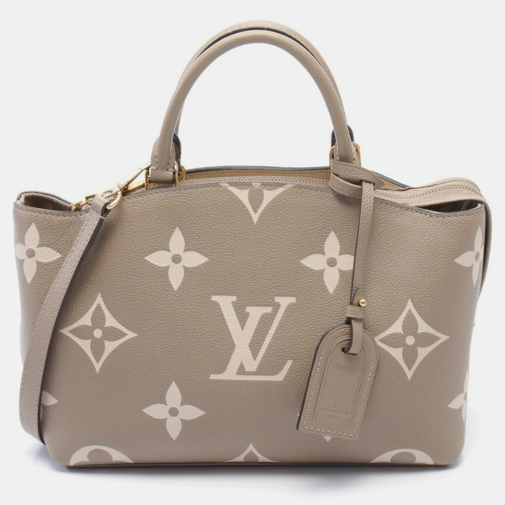 

Louis Vuitton Petit Pale Pm Leather Monogram Empreinte Beige Handbag