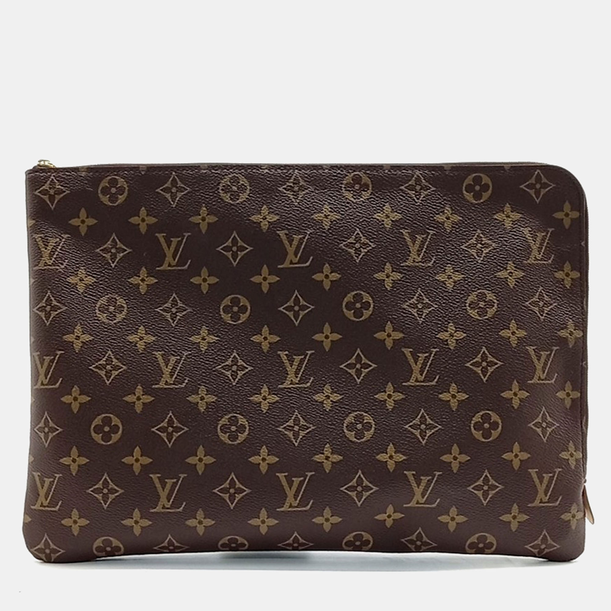 

Louis Vuitton Monogram Etuille Voyage GM Bag, Brown