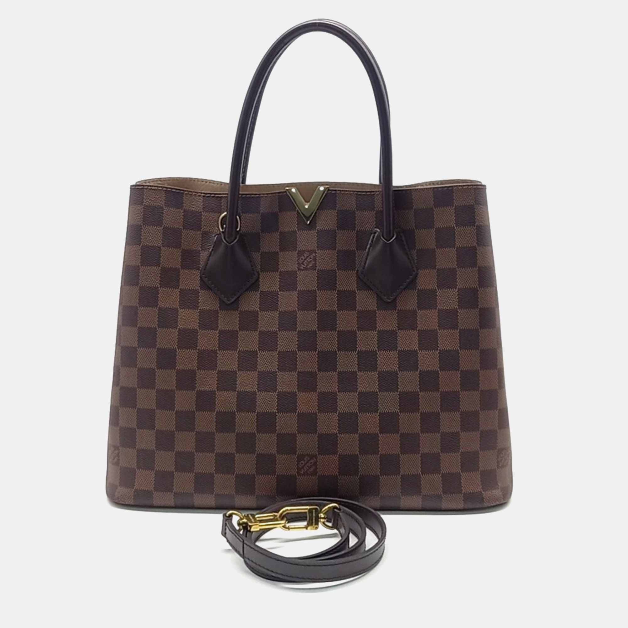 

Louis Vuitton Damier Kensington bag, Brown