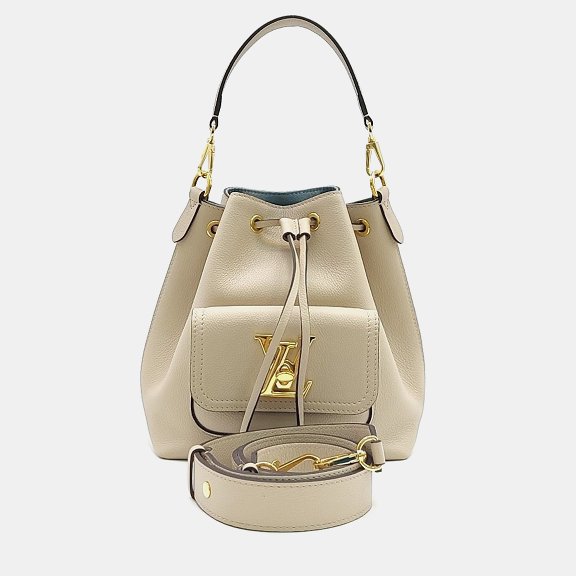 

Louis Vuitton Lock Me Bucket bag, Beige