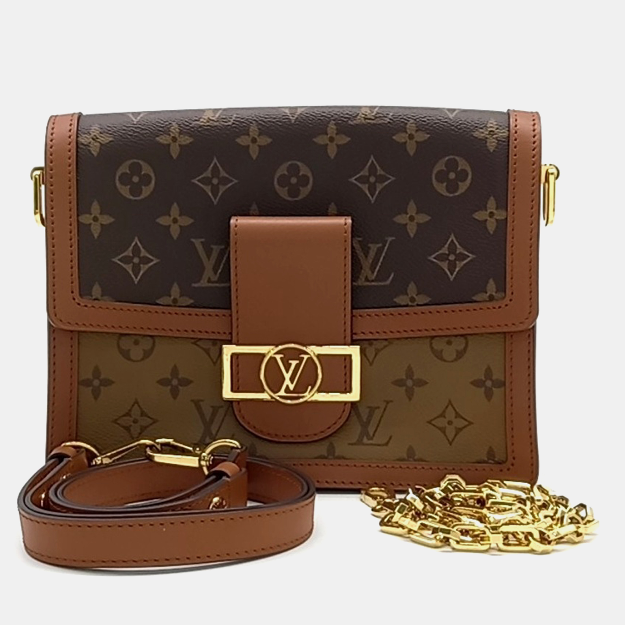 

Louis Vuitton Dauphine MM bag, Brown