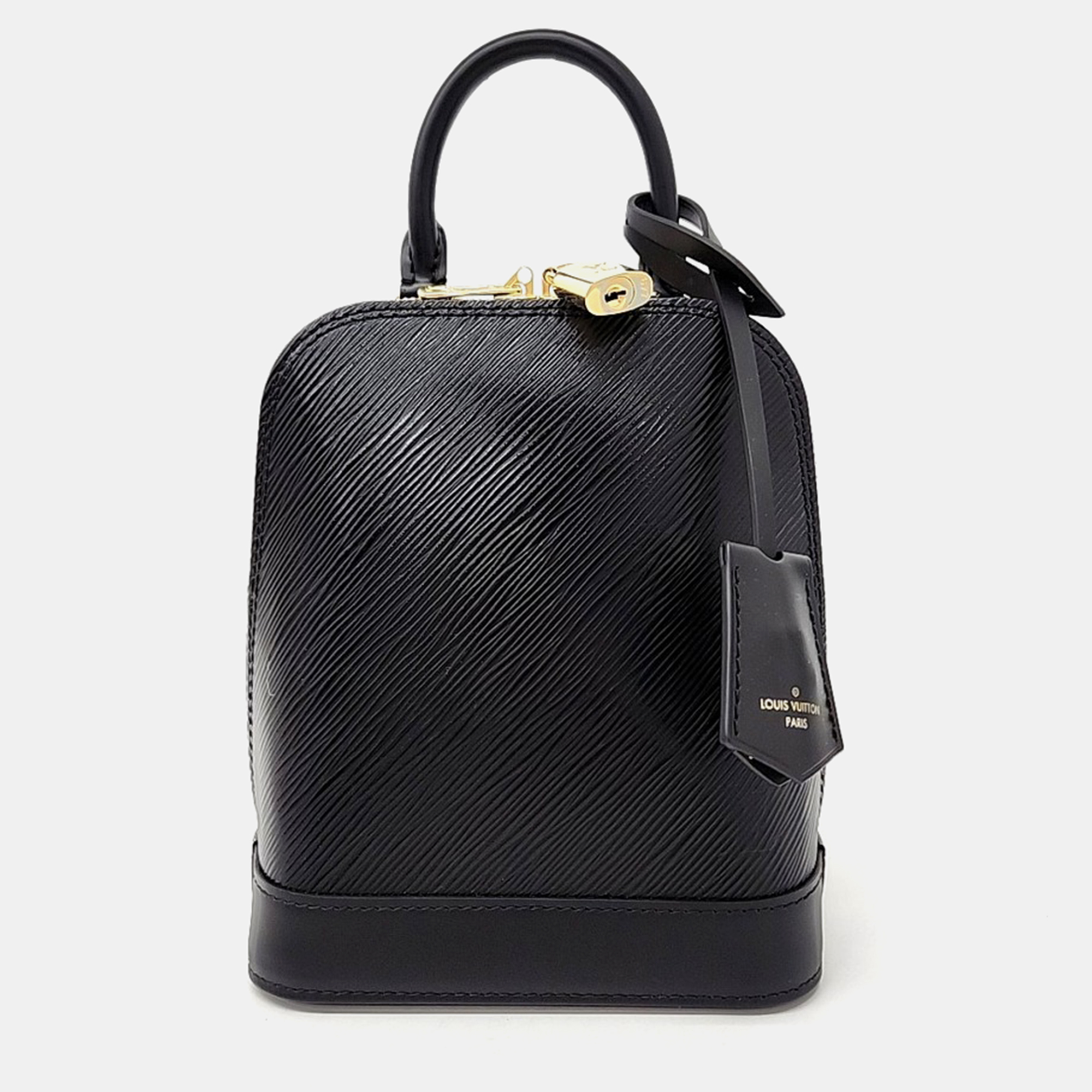 

Louis Vuitton Epi Alma Backpack, Black
