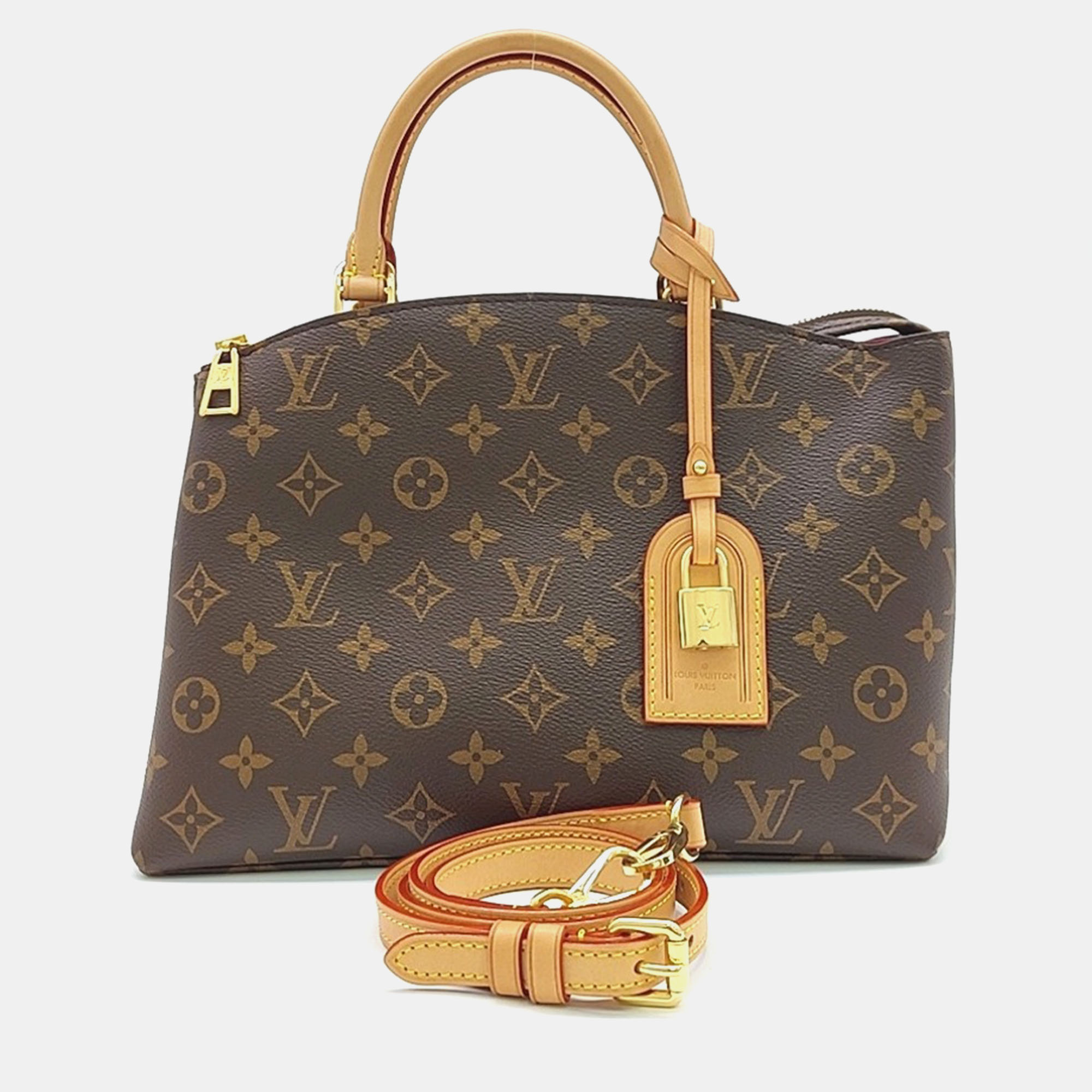 

Louis Vuitton Monogram Petit de Palais bag, Brown