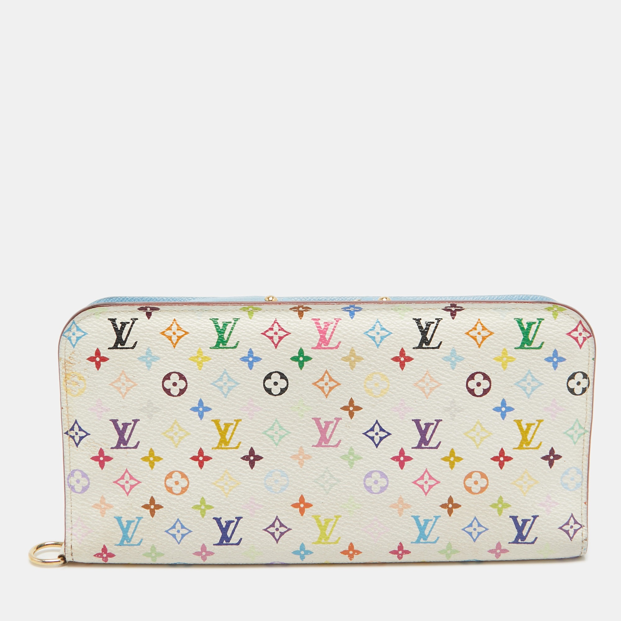 

Louis Vuitton White Monogram Multicolore Insolite Wallet, Multicolor