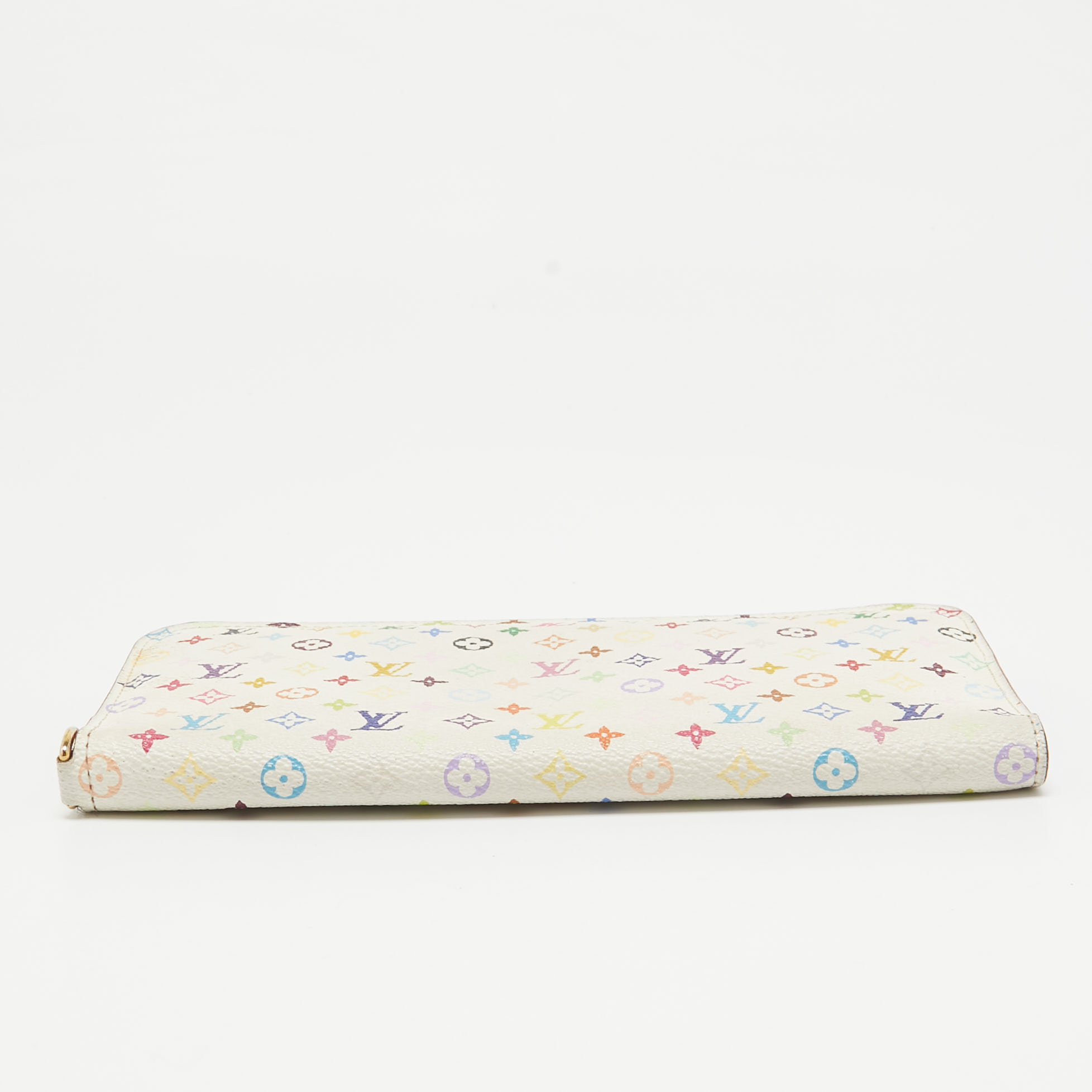 Louis Vuitton White Monogram Multicolore Insolite Wallet 