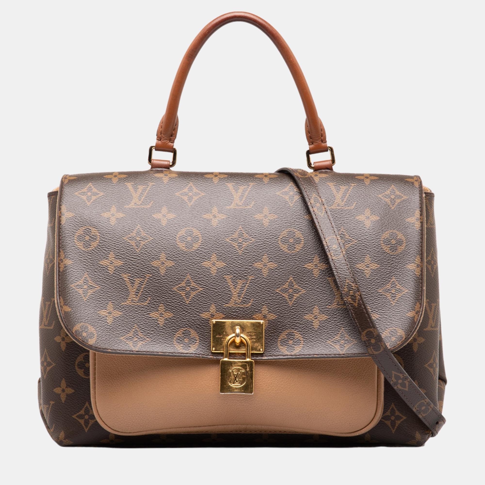 

Louis Vuitton Brown/Pink Monogram Marignan