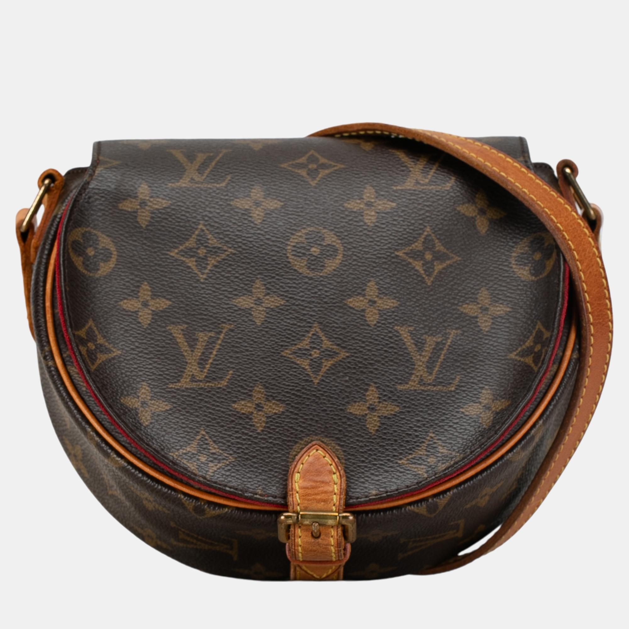 

Louis Vuitton Brown Monogram Sac Tambourine