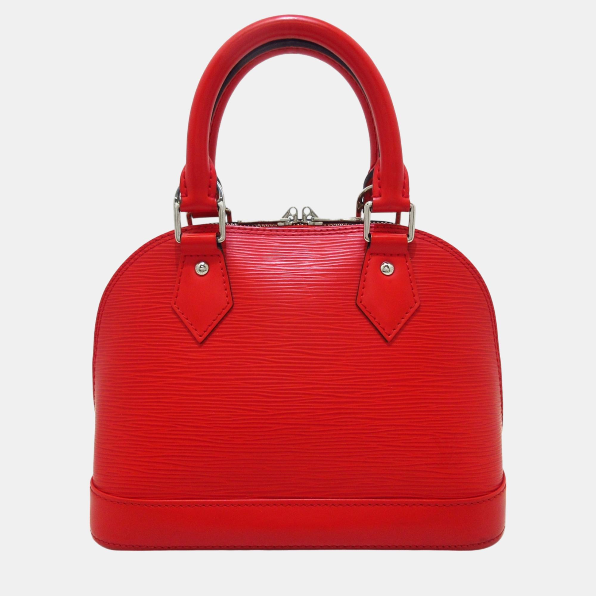 

Louis Vuitton Red Epi Alma BB