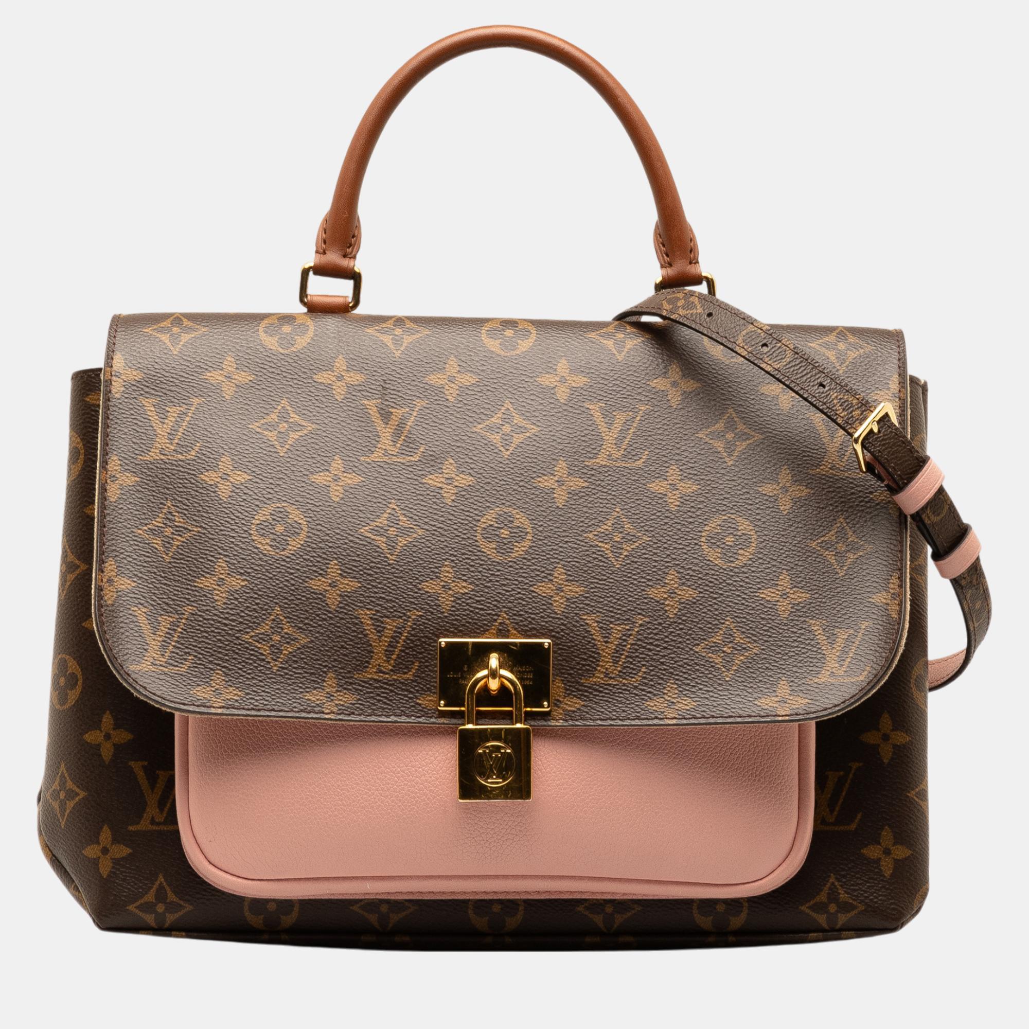 

Louis Vuitton Brown/Pink Monogram Marignan